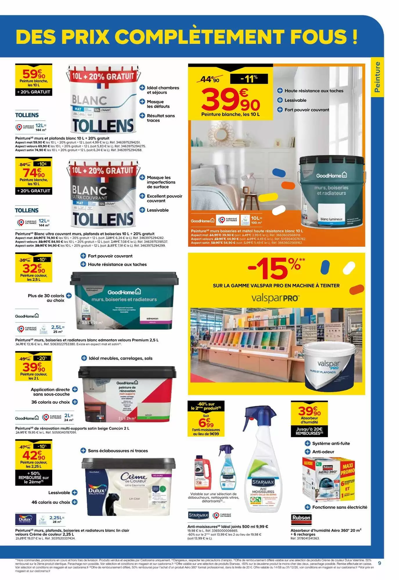 Prospectus promotionnel Castorama valable à partir du 14/10/2026 - Page 9.