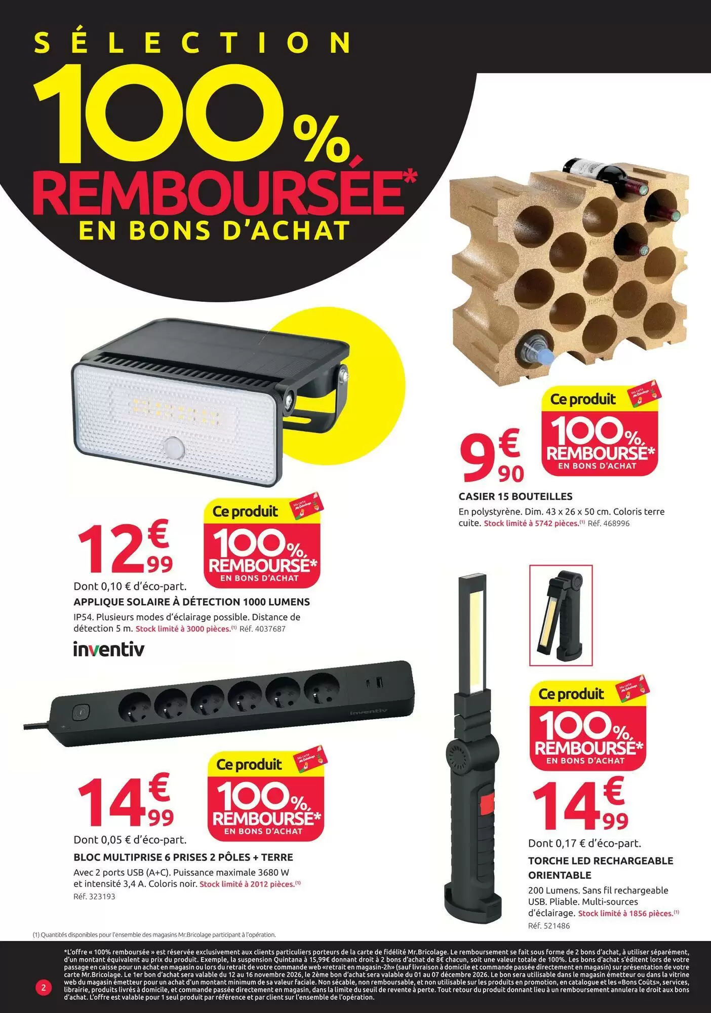 Prospectus promotionnel Mr Bricolage valable à partir du 14/10/2026 - Page 2.