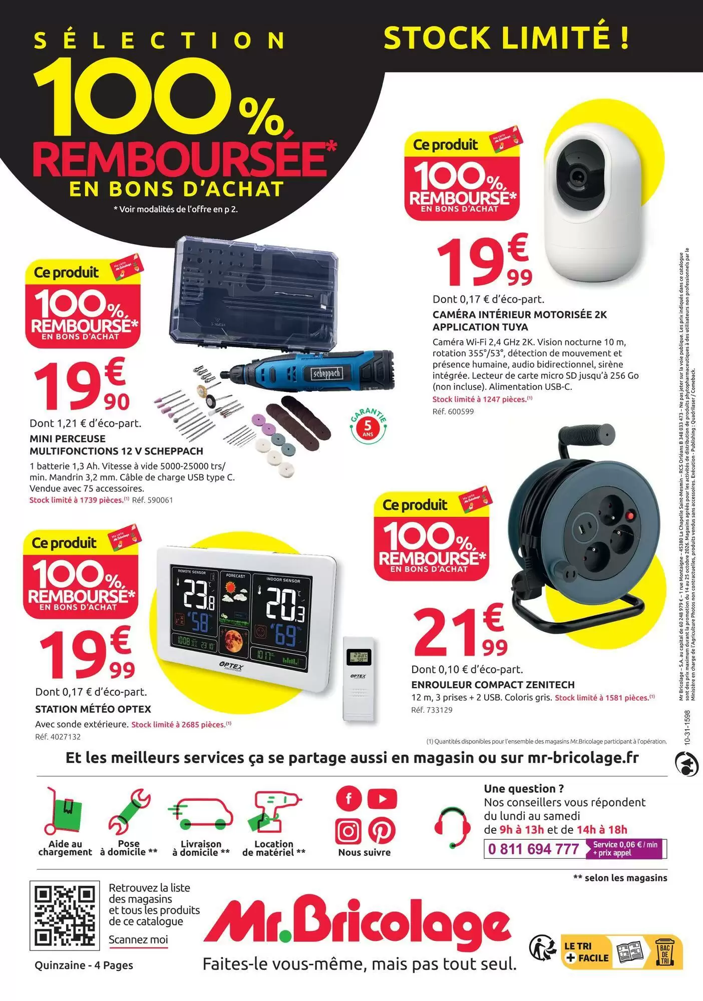 Prospectus promotionnel Mr Bricolage valable à partir du 14/10/2026 - Page 4.