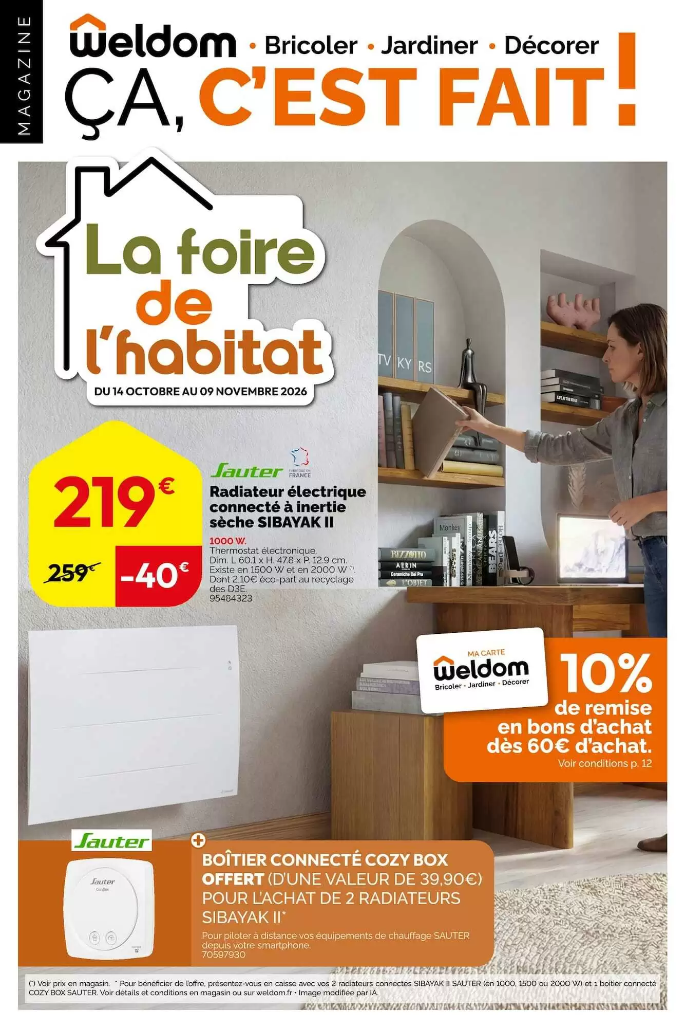 Prospectus promotionnel Weldom valable à partir du 14/10/2026 - Page 1.