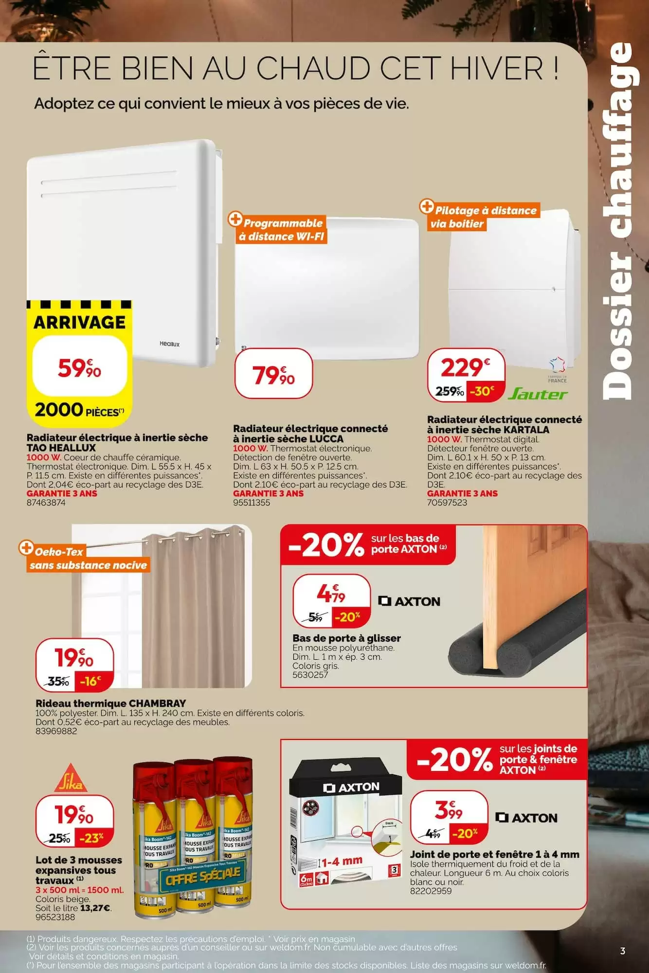 Prospectus promotionnel Weldom valable à partir du 14/10/2026 - Page 3.