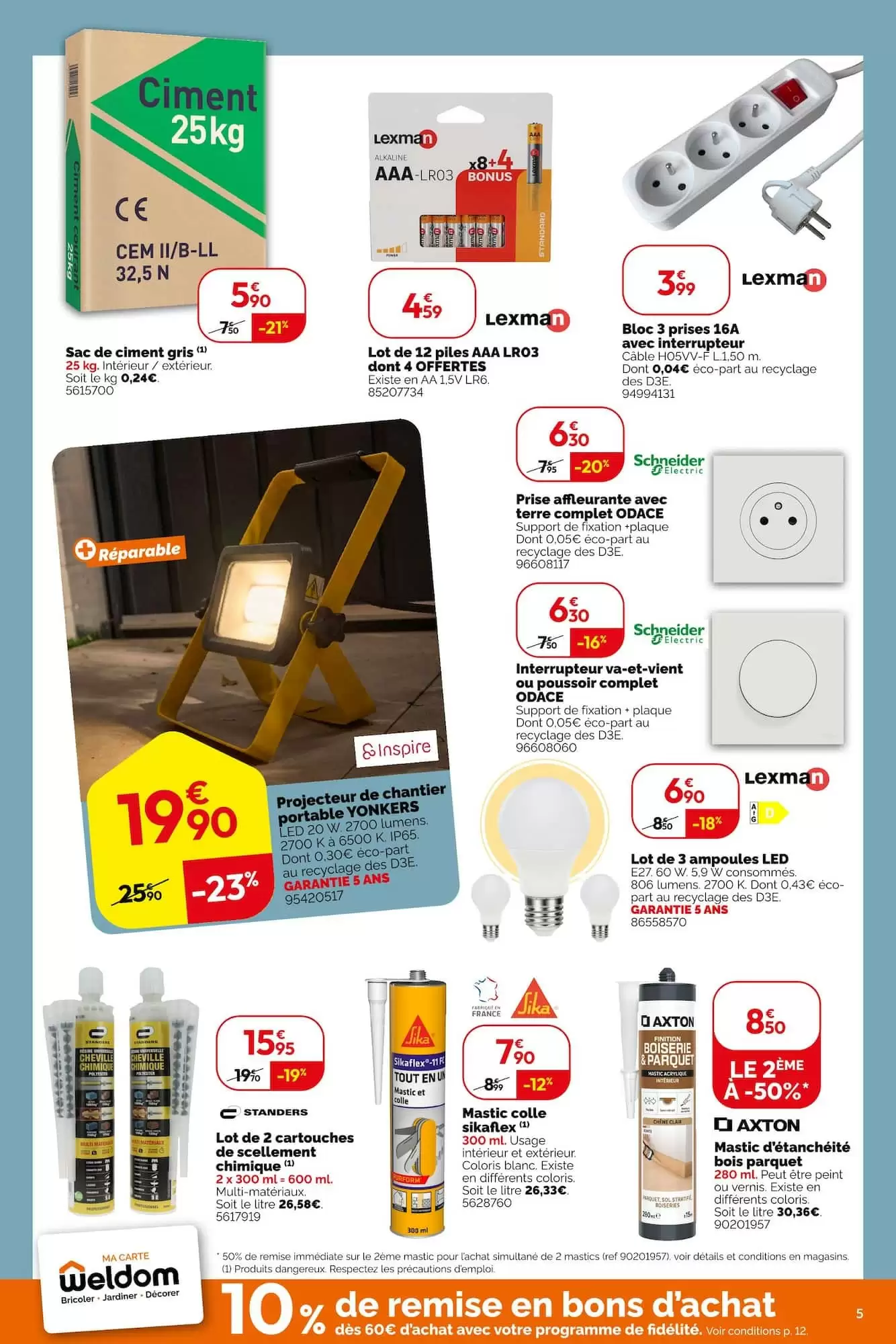 Prospectus promotionnel Weldom valable à partir du 14/10/2026 - Page 5.