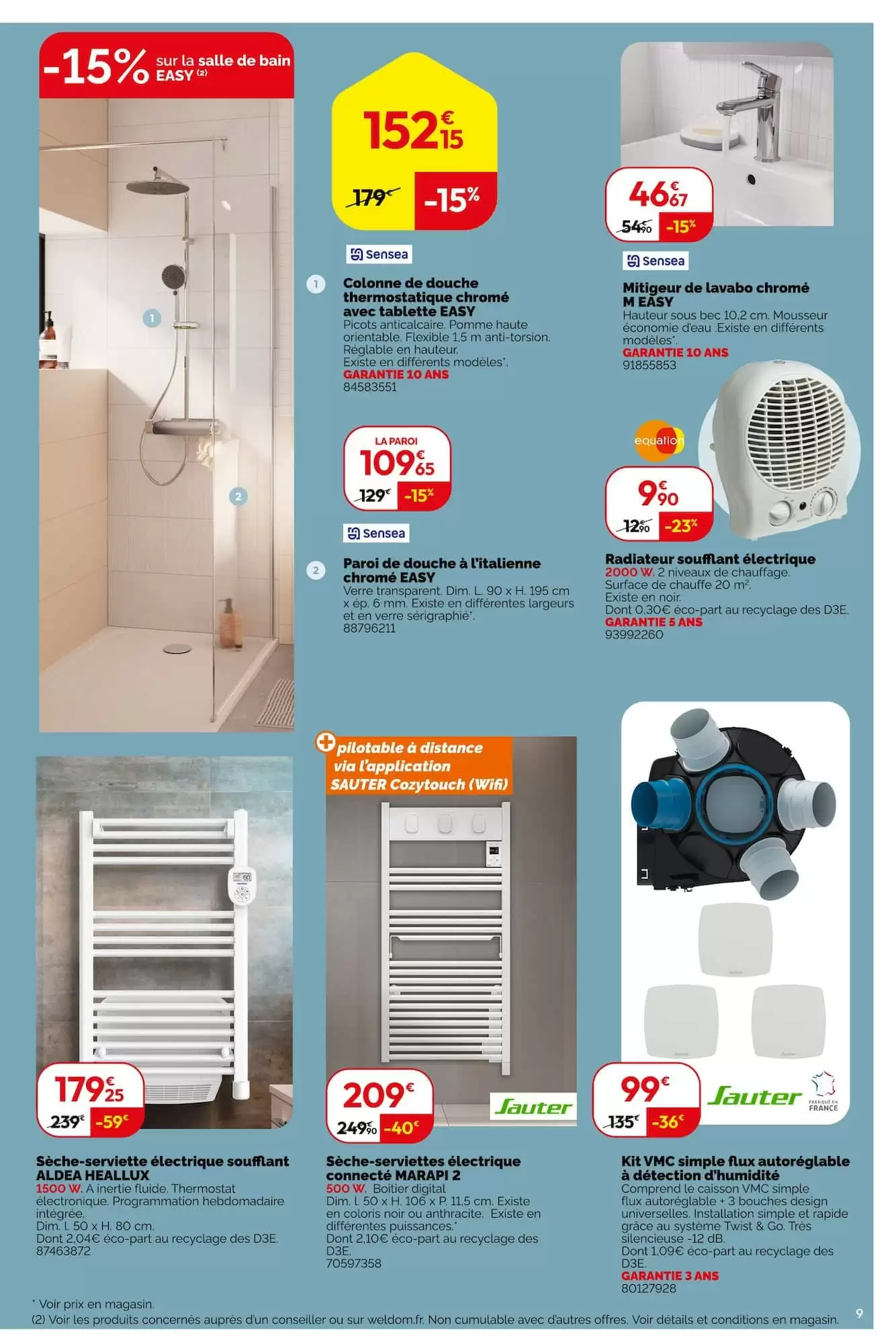 Prospectus promotionnel Weldom valable à partir du 14/10/2026 - Page 9.