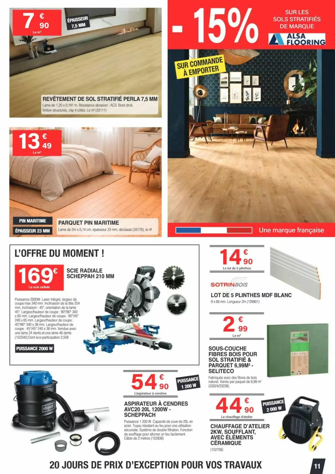 Prospectus promotionnel Chretien Matériaux valable à partir du 14/10/2026 - Page 11.