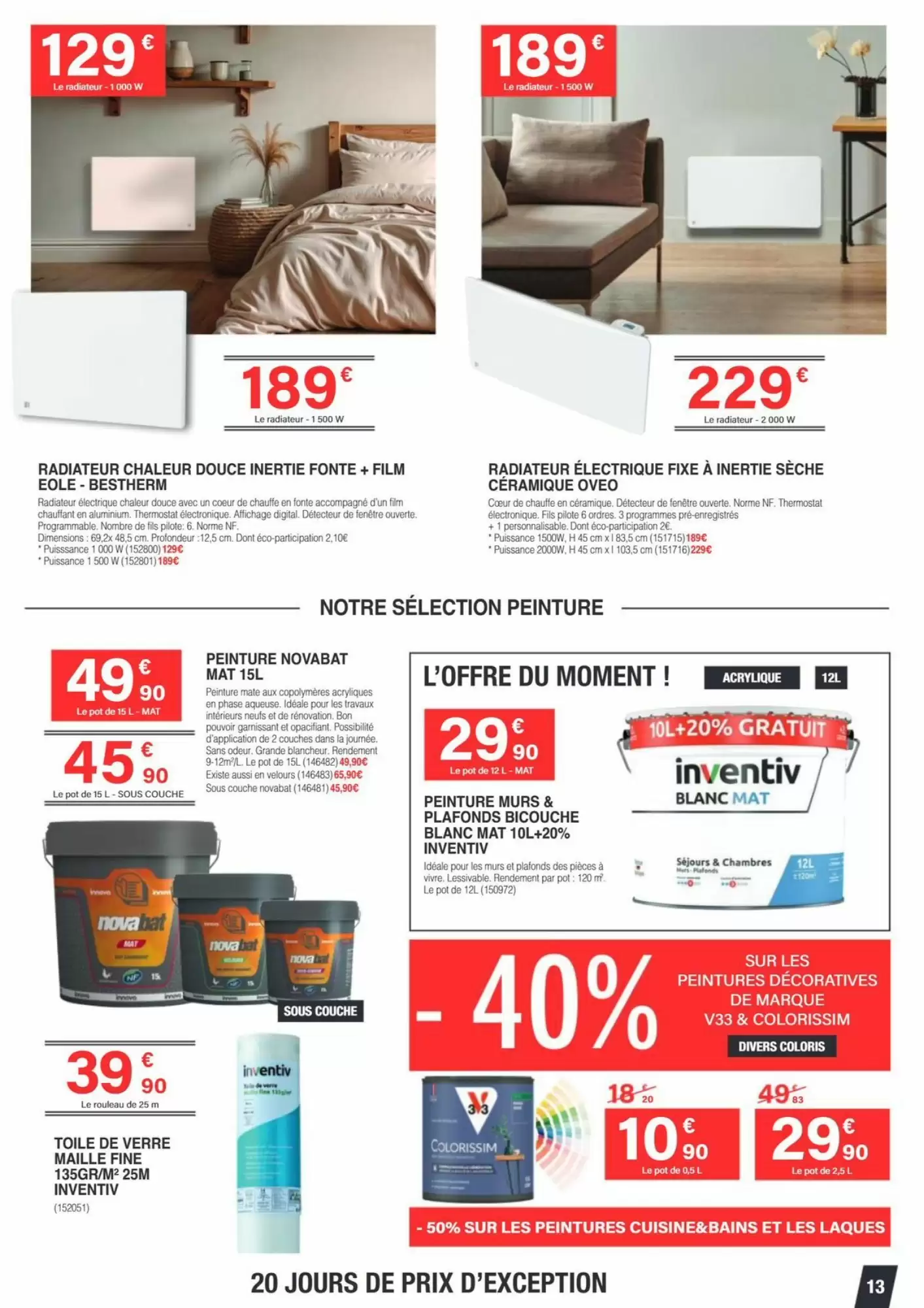 Prospectus promotionnel Chretien Matériaux valable à partir du 14/10/2026 - Page 13.
