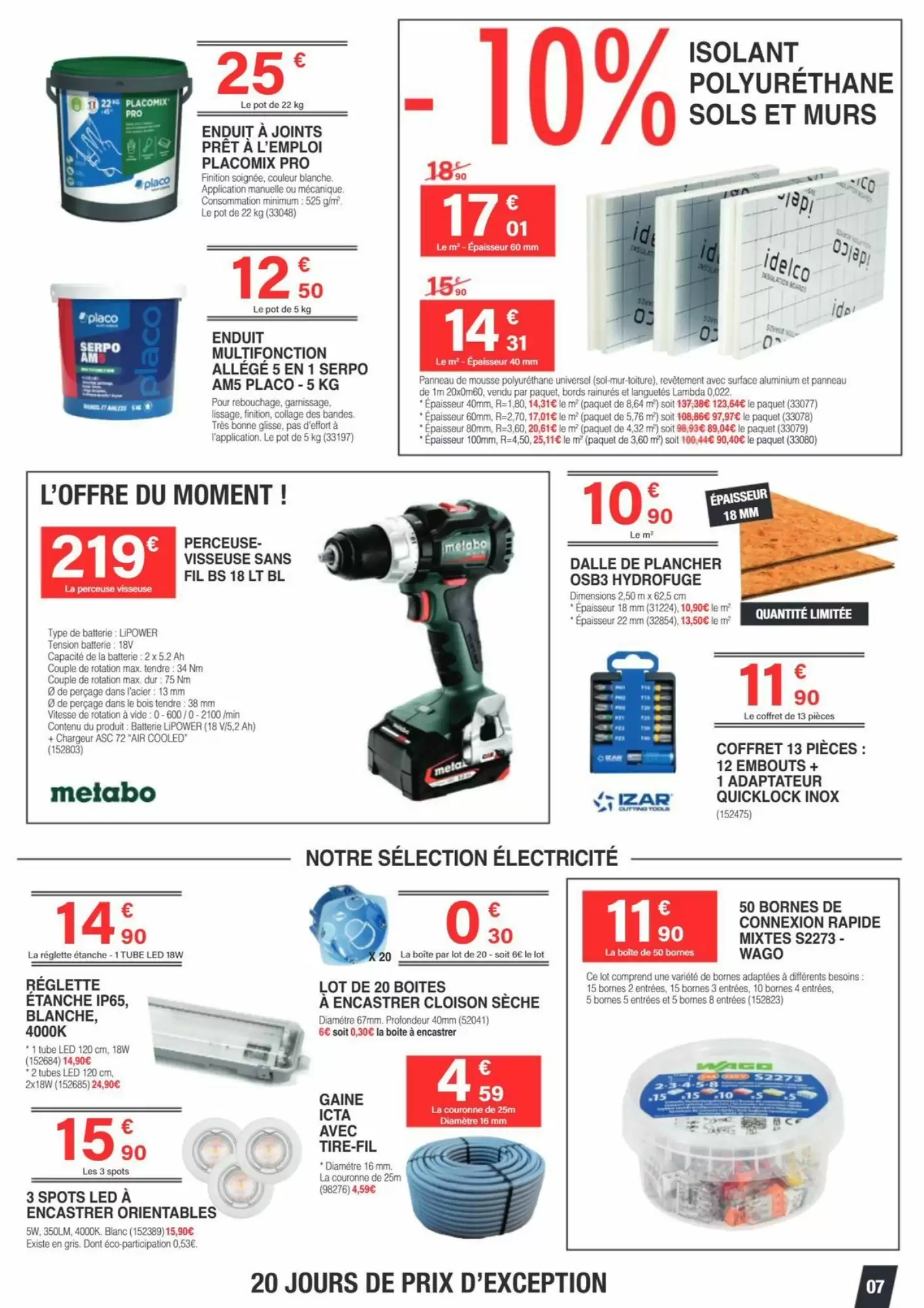 Prospectus promotionnel Chretien Matériaux valable à partir du 14/10/2026 - Page 7.