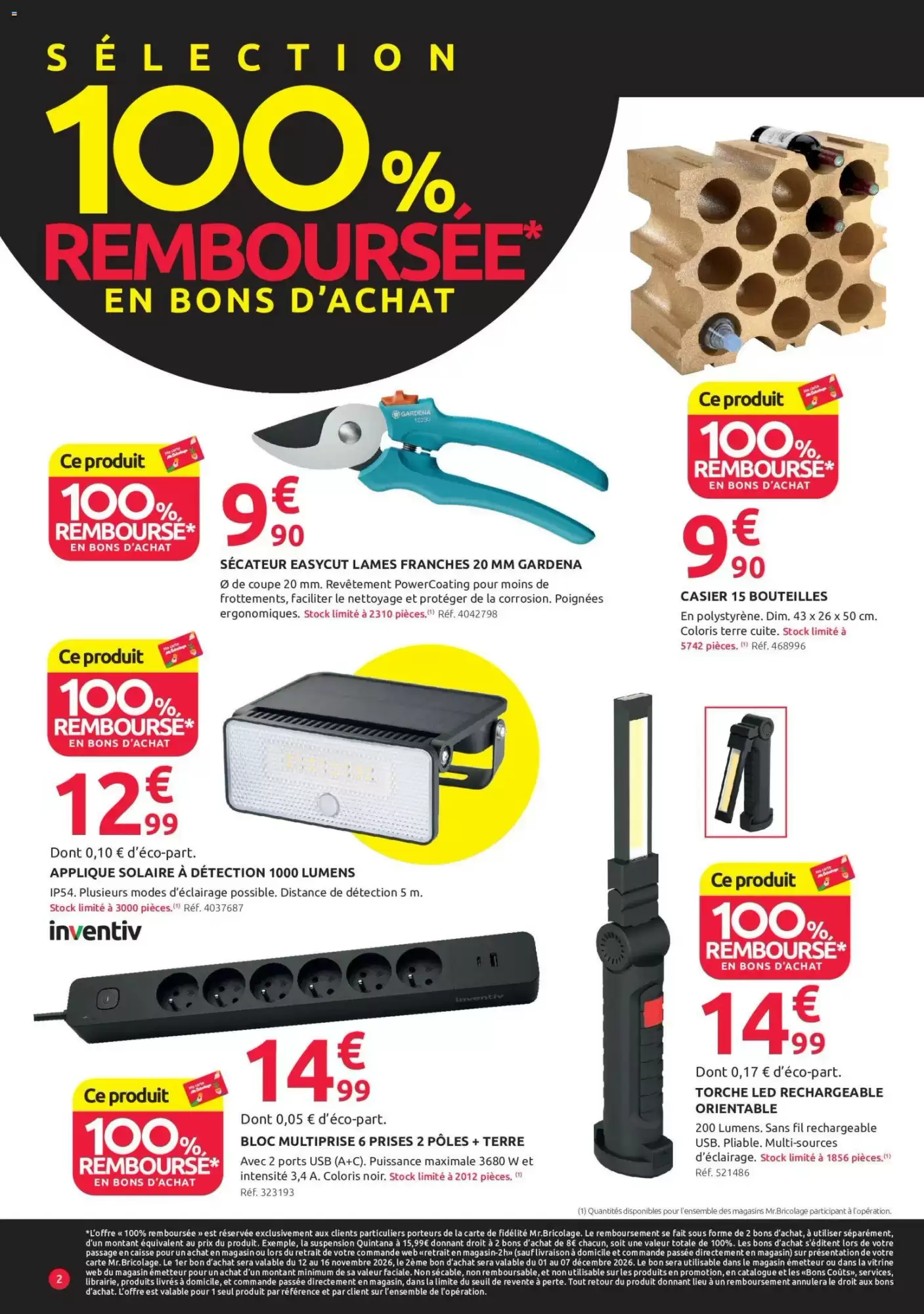 Prospectus promotionnel Mr Bricolage valable à partir du 14/10/2026 - Page 2.