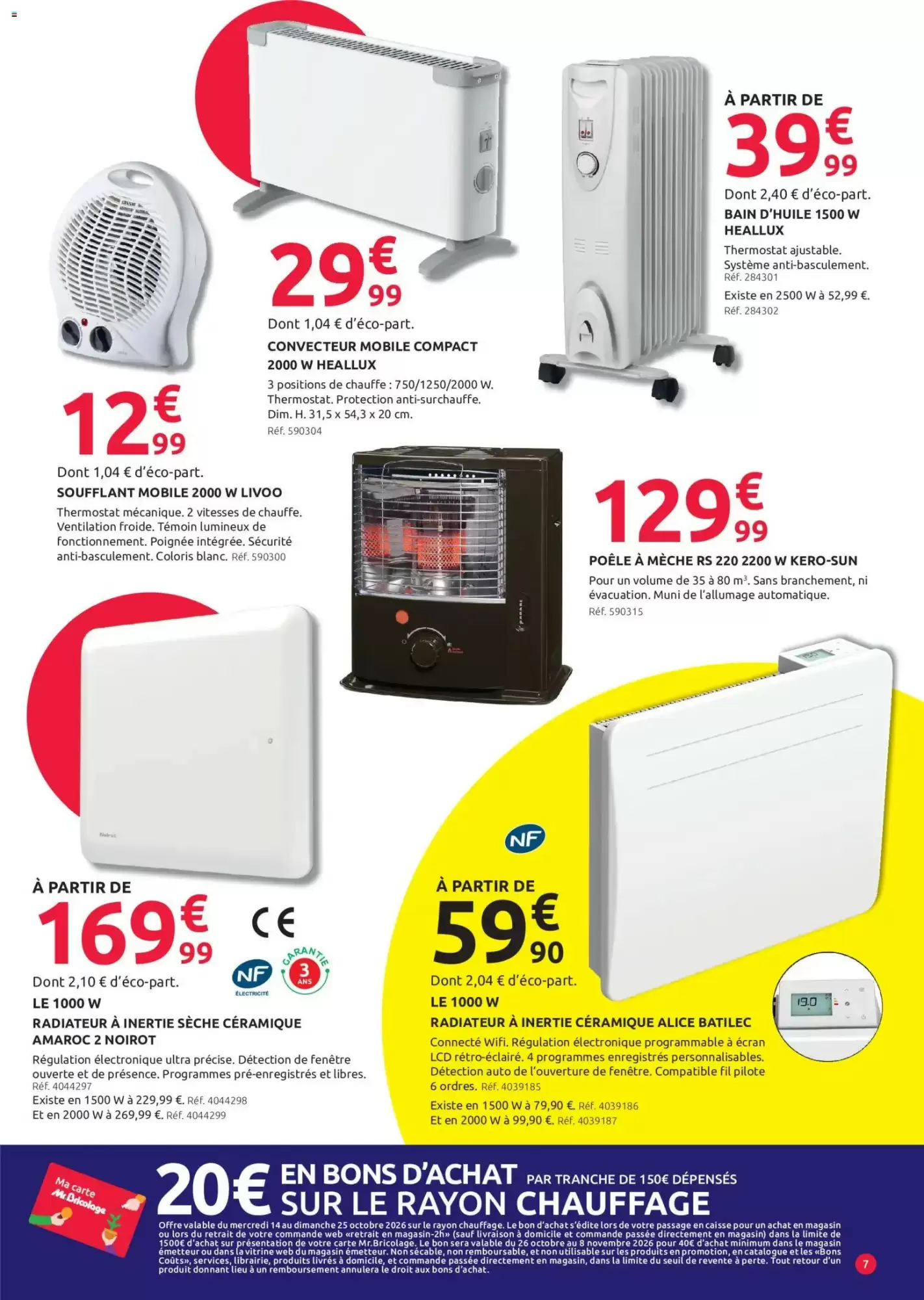 Prospectus promotionnel Mr Bricolage valable à partir du 14/10/2026 - Page 7.