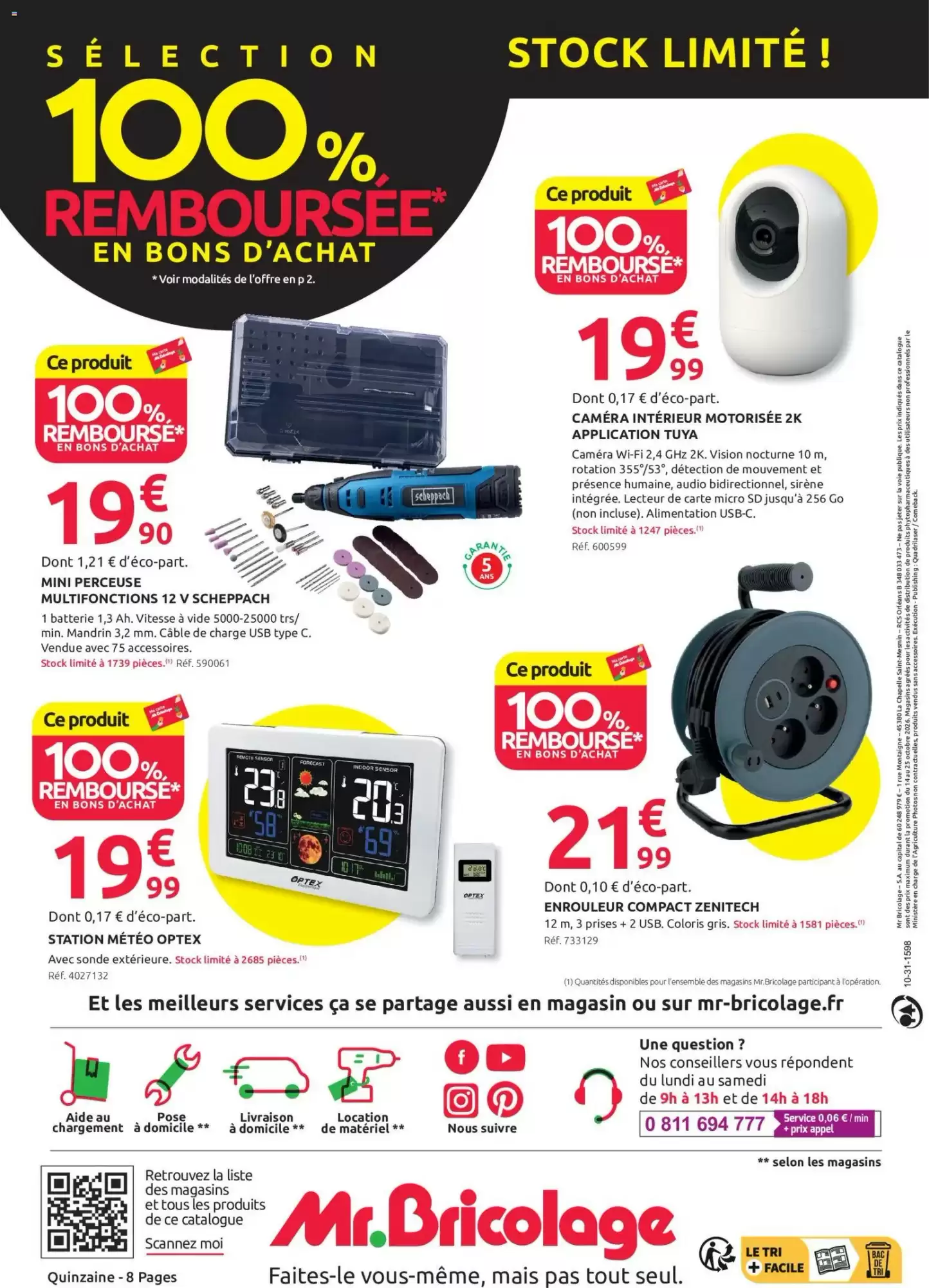 Prospectus promotionnel Mr Bricolage valable à partir du 14/10/2026 - Page 8.
