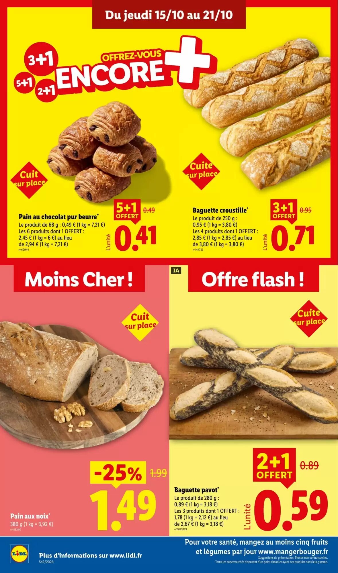Prospectus promotionnel Lidl valable à partir du 15/10/2026 - Page 12.