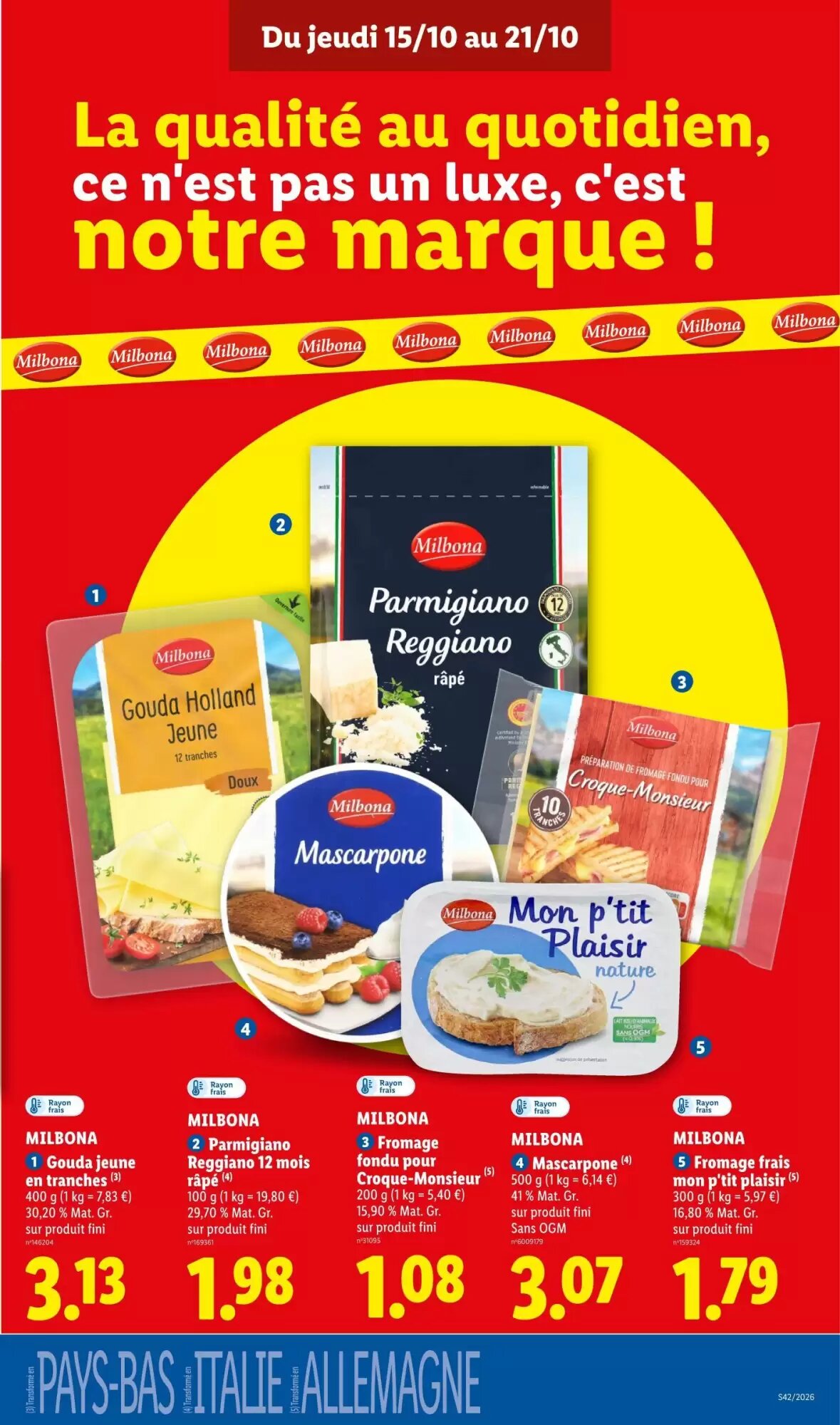Prospectus promotionnel Lidl valable à partir du 15/10/2026 - Page 13.