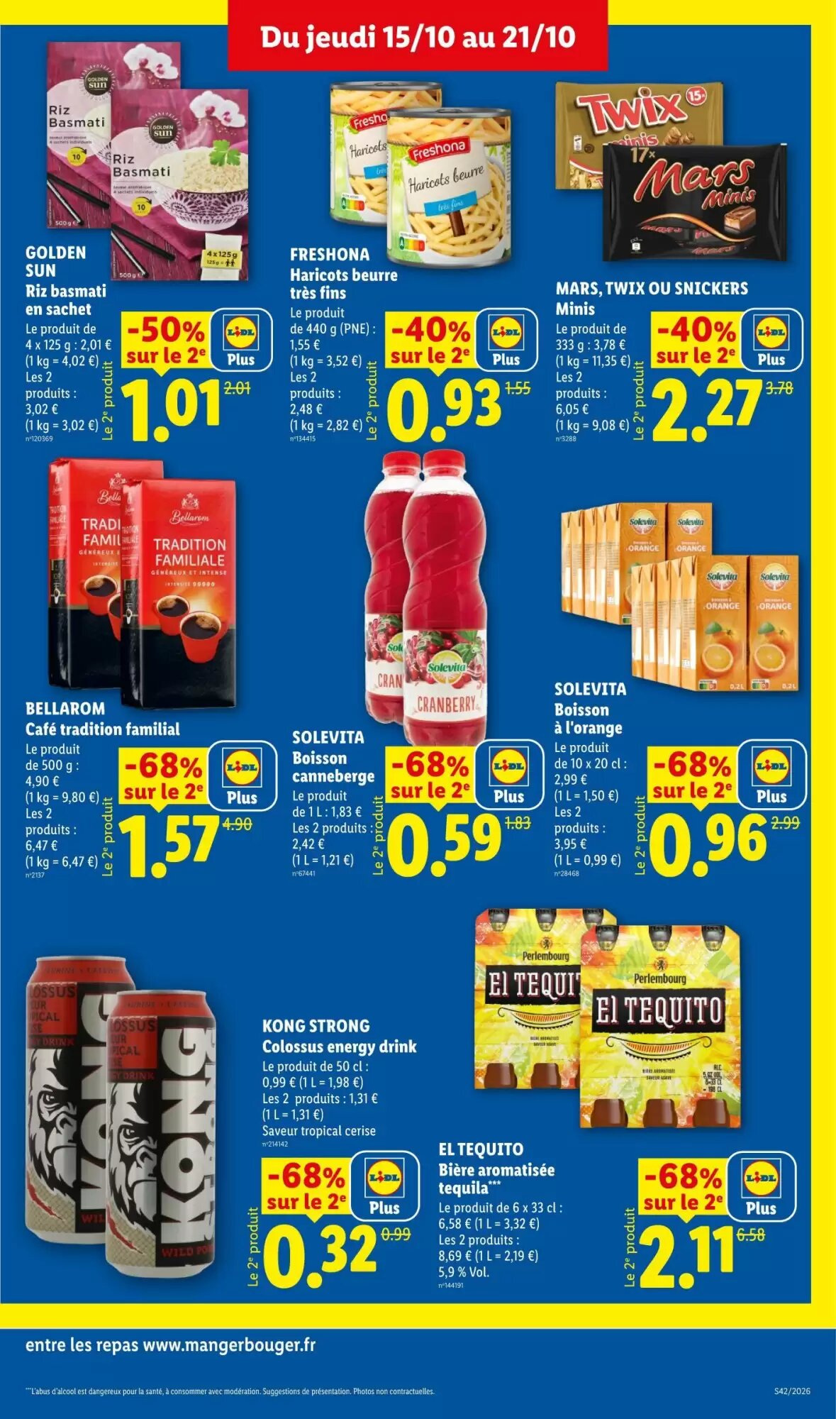 Prospectus promotionnel Lidl valable à partir du 15/10/2026 - Page 15.