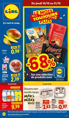 Prospectus promotionnel Lidl valable à partir du 15/10/2026