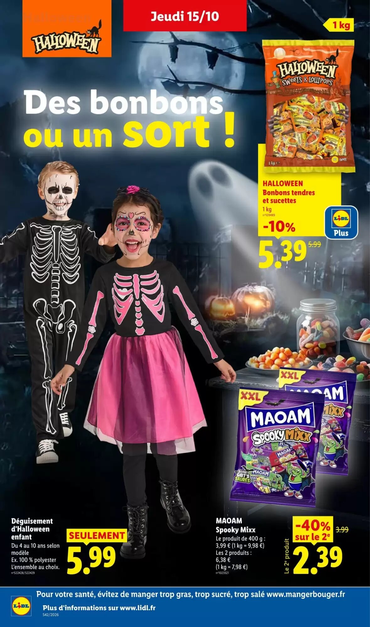 Prospectus promotionnel Lidl valable à partir du 15/10/2026 - Page 32.