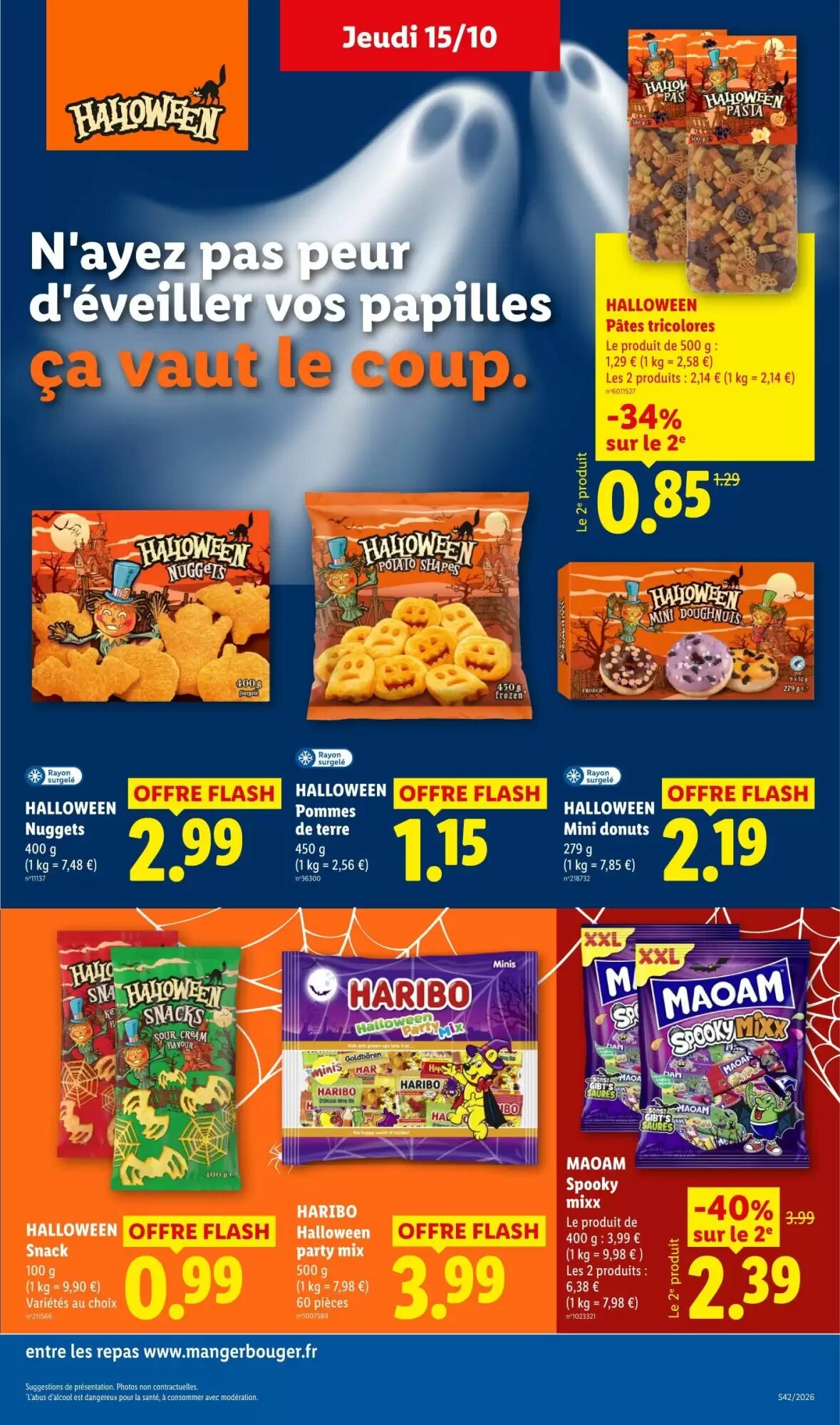 Prospectus promotionnel Lidl valable à partir du 15/10/2026 - Page 33.