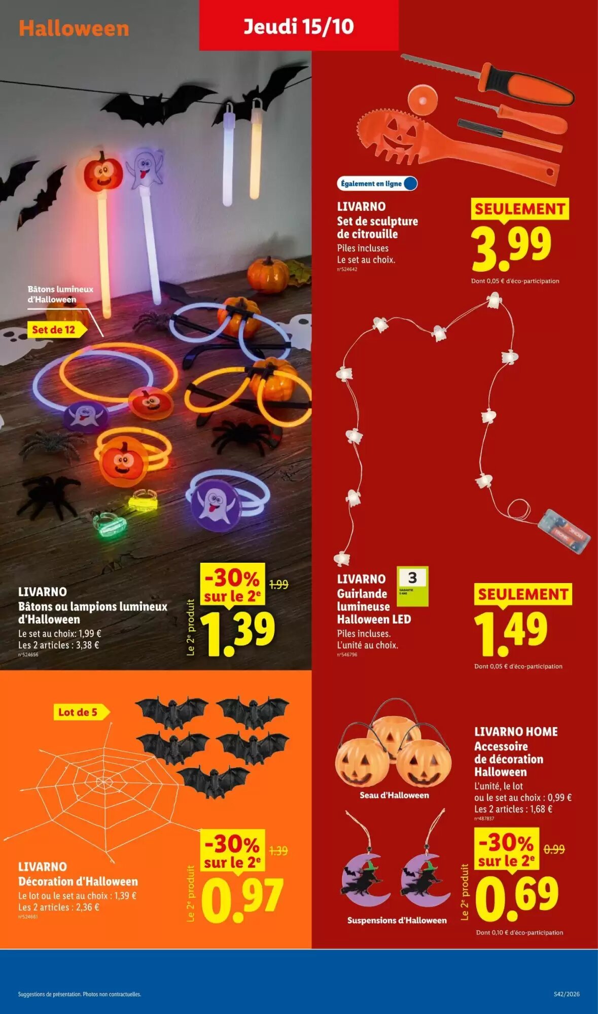 Prospectus promotionnel Lidl valable à partir du 15/10/2026 - Page 37.