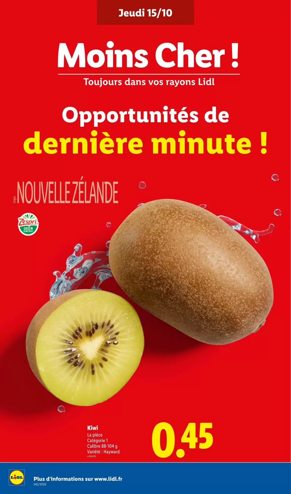 Prospectus promotionnel Lidl valable à partir du 15/10/2026 - Page 4.