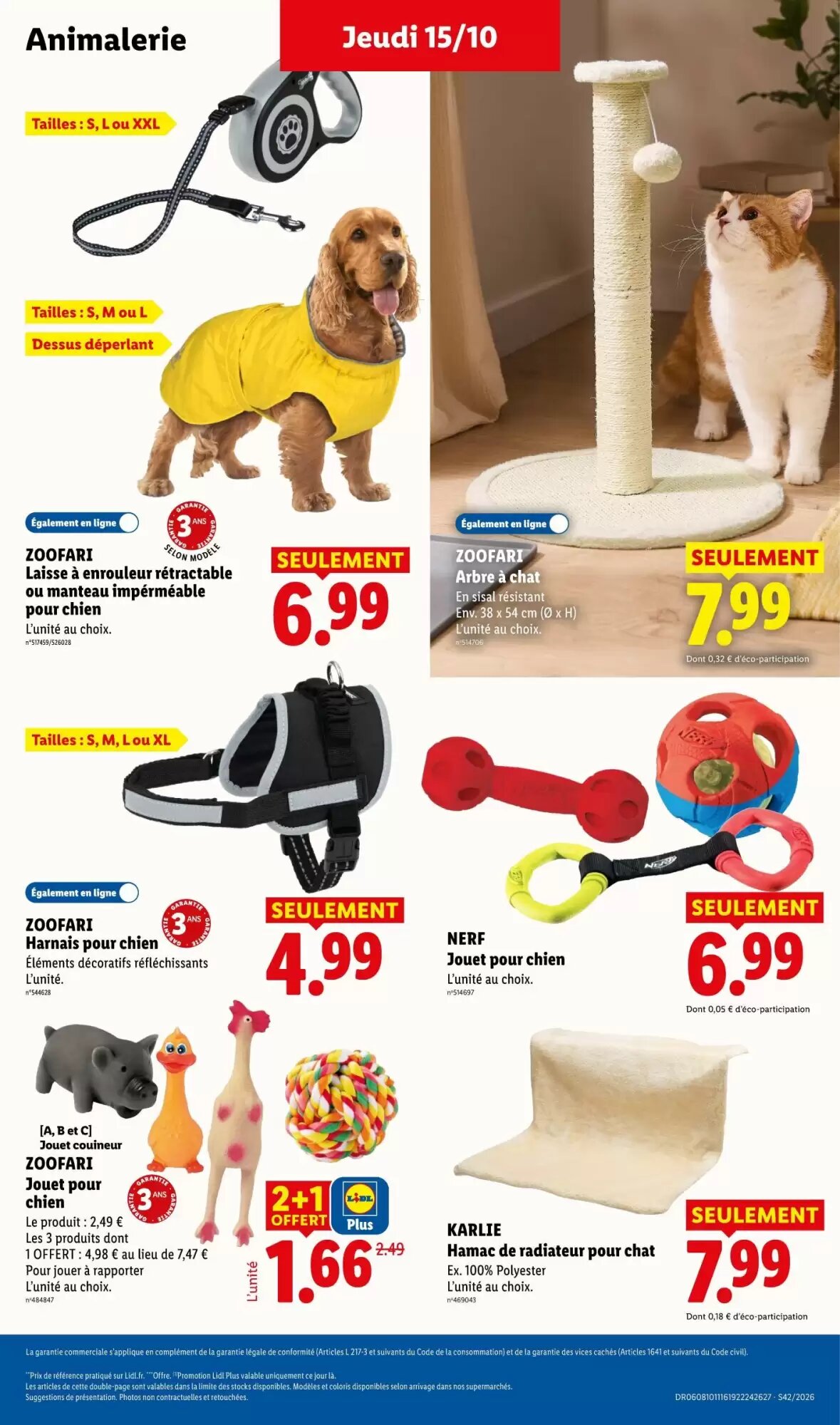Prospectus promotionnel Lidl valable à partir du 15/10/2026 - Page 43.