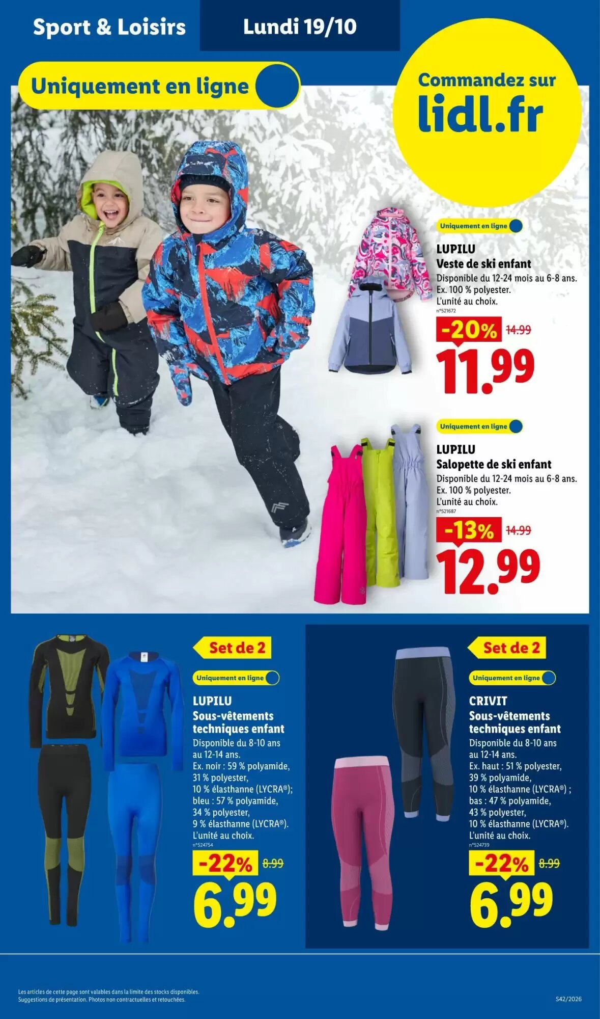Prospectus promotionnel Lidl valable à partir du 15/10/2026 - Page 49.