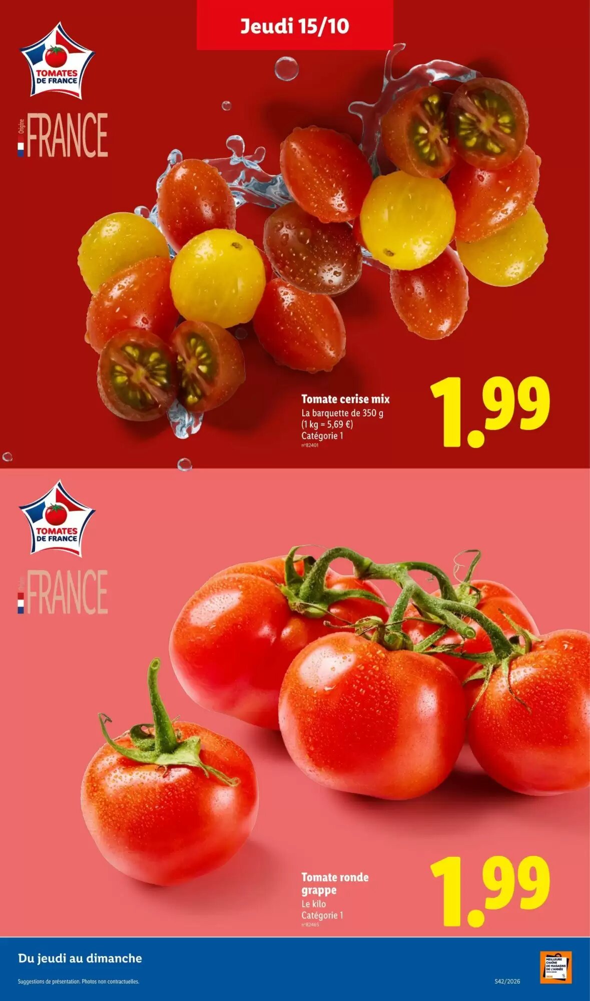 Prospectus promotionnel Lidl valable à partir du 15/10/2026 - Page 5.