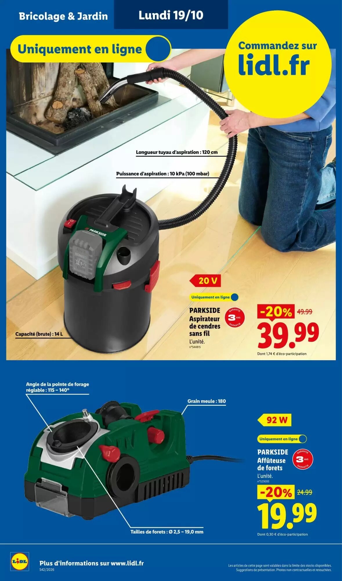 Prospectus promotionnel Lidl valable à partir du 15/10/2026 - Page 52.