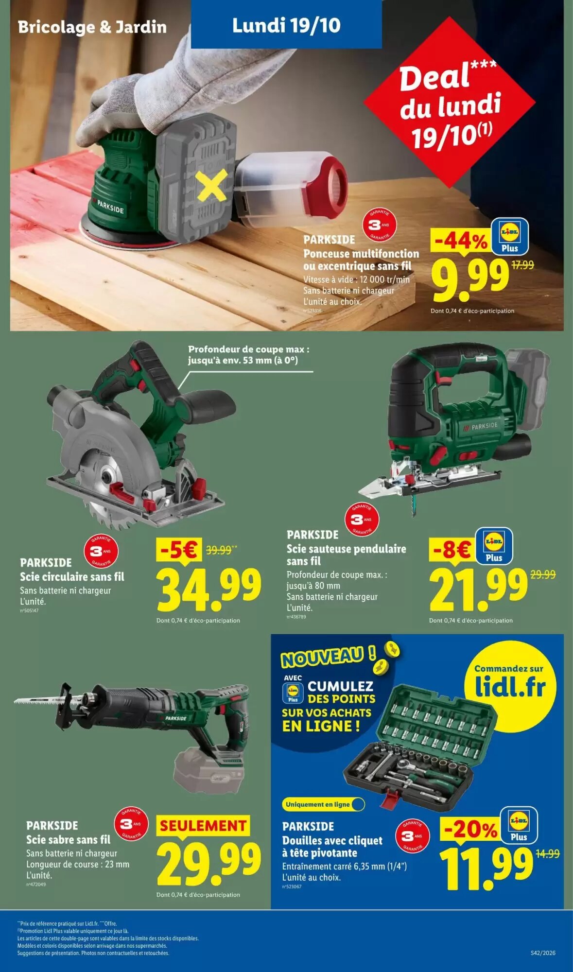 Prospectus promotionnel Lidl valable à partir du 15/10/2026 - Page 55.