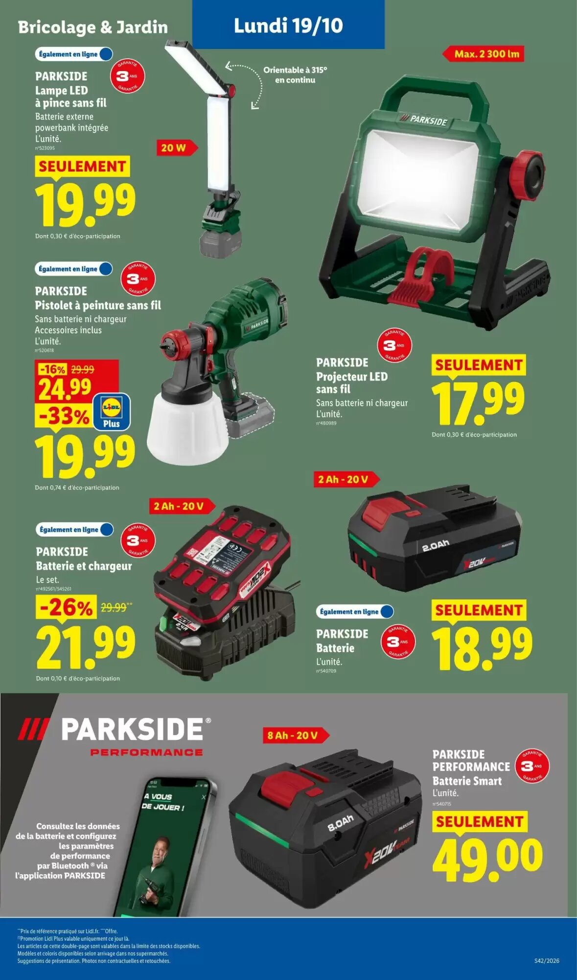 Prospectus promotionnel Lidl valable à partir du 15/10/2026 - Page 57.