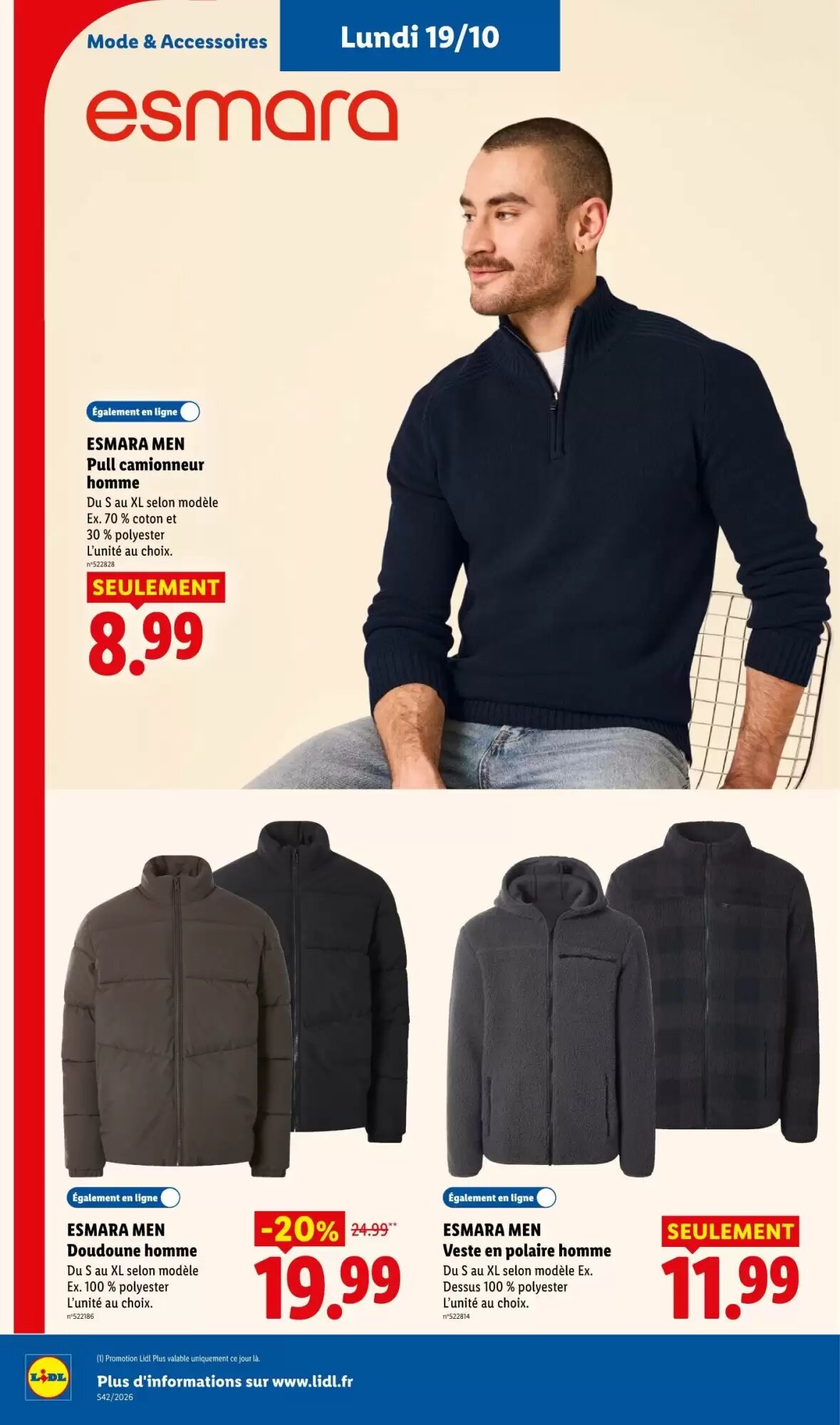 Prospectus promotionnel Lidl valable à partir du 15/10/2026 - Page 60.