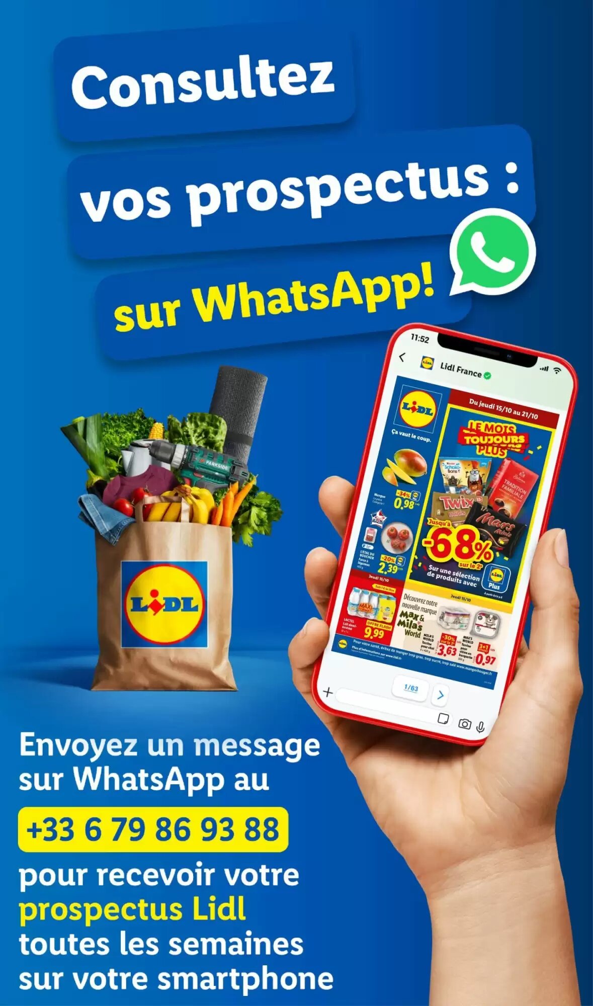Prospectus promotionnel Lidl valable à partir du 15/10/2026 - Page 63.