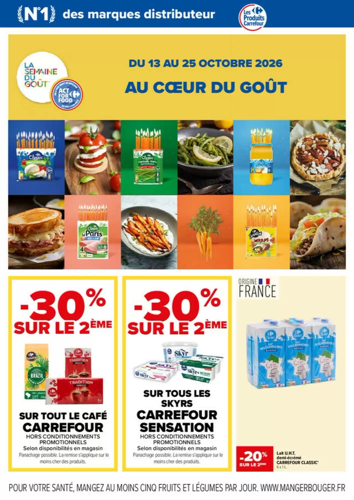 Prospectus promotionnel Carrefour Market valable à partir du 15/10/2026 - Page 4.