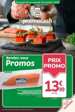 Prospectus promotionnel Promocash valable à partir du 15/10/2026