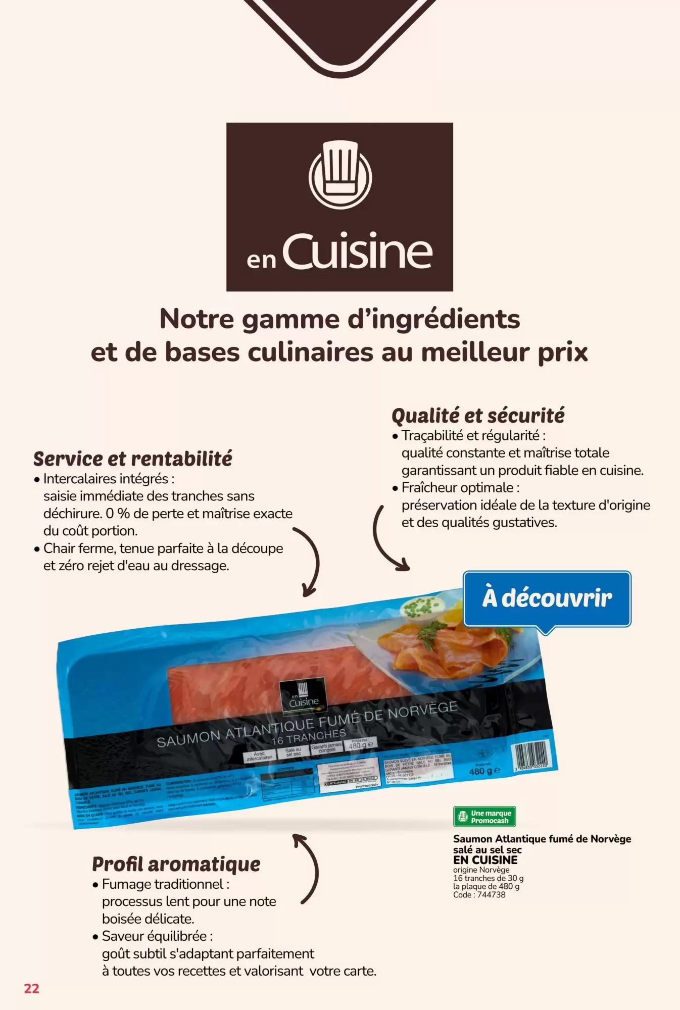 Prospectus promotionnel Promocash valable à partir du 15/10/2026 - Page 22.