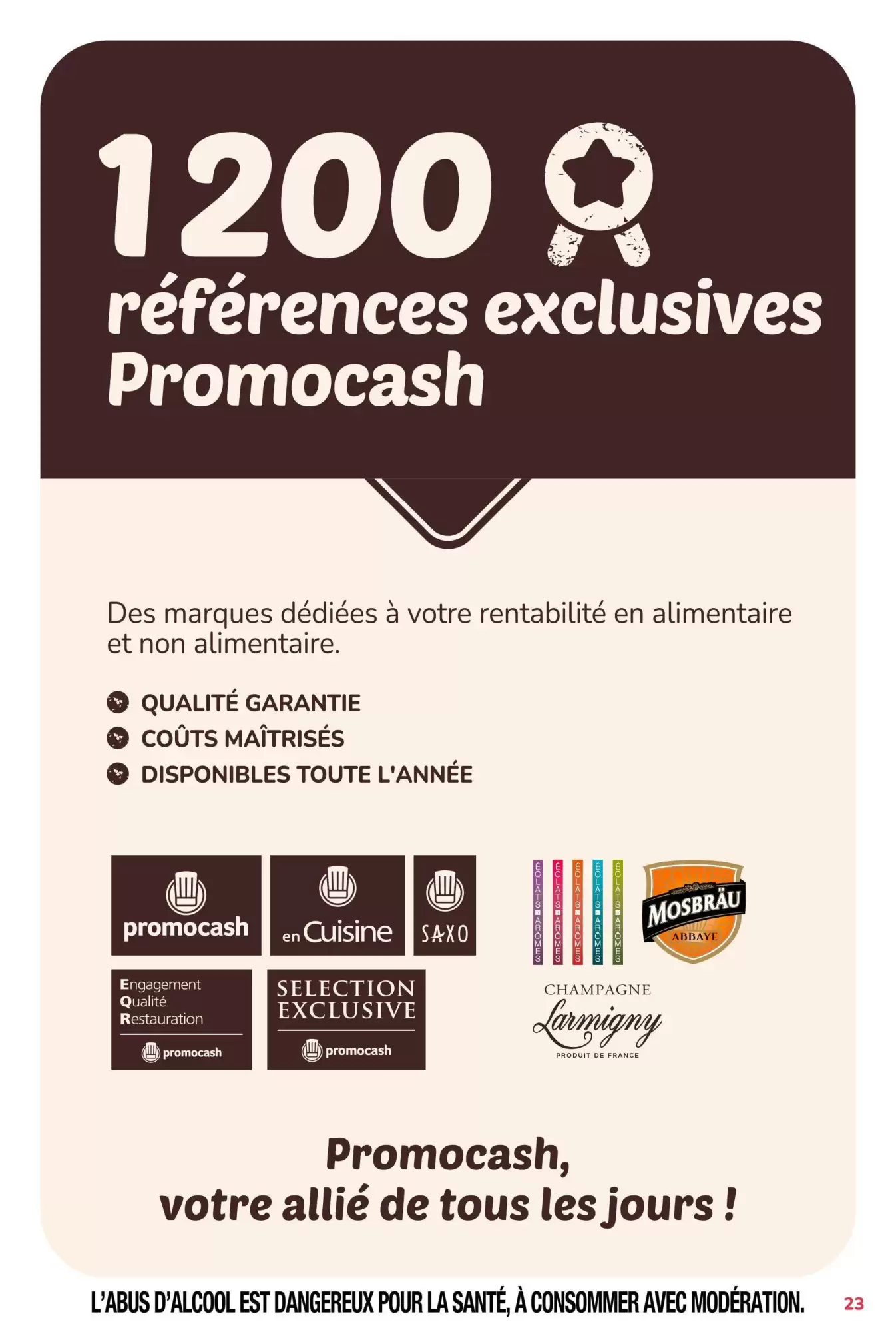 Prospectus promotionnel Promocash valable à partir du 15/10/2026 - Page 23.