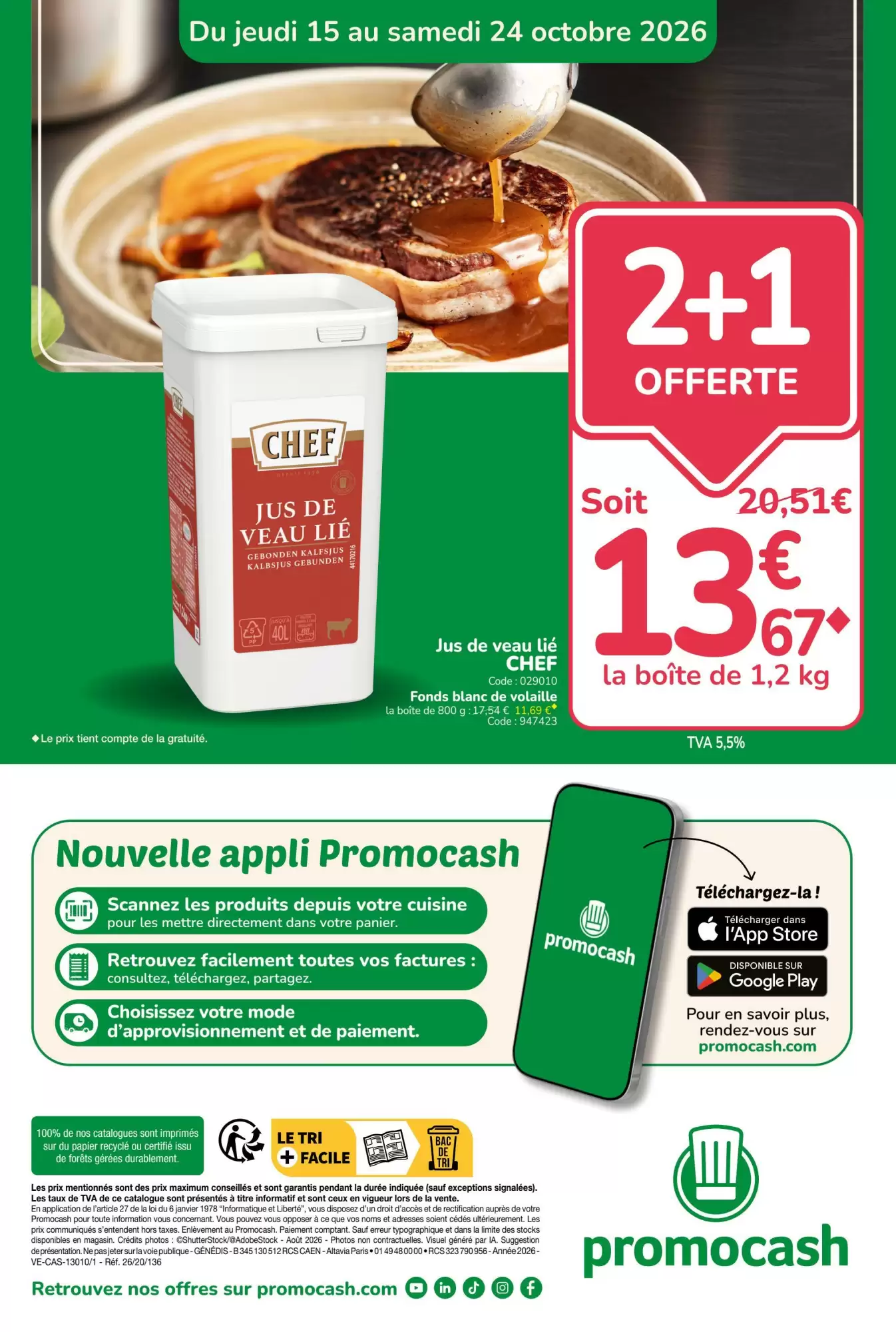 Prospectus promotionnel Promocash valable à partir du 15/10/2026 - Page 24.