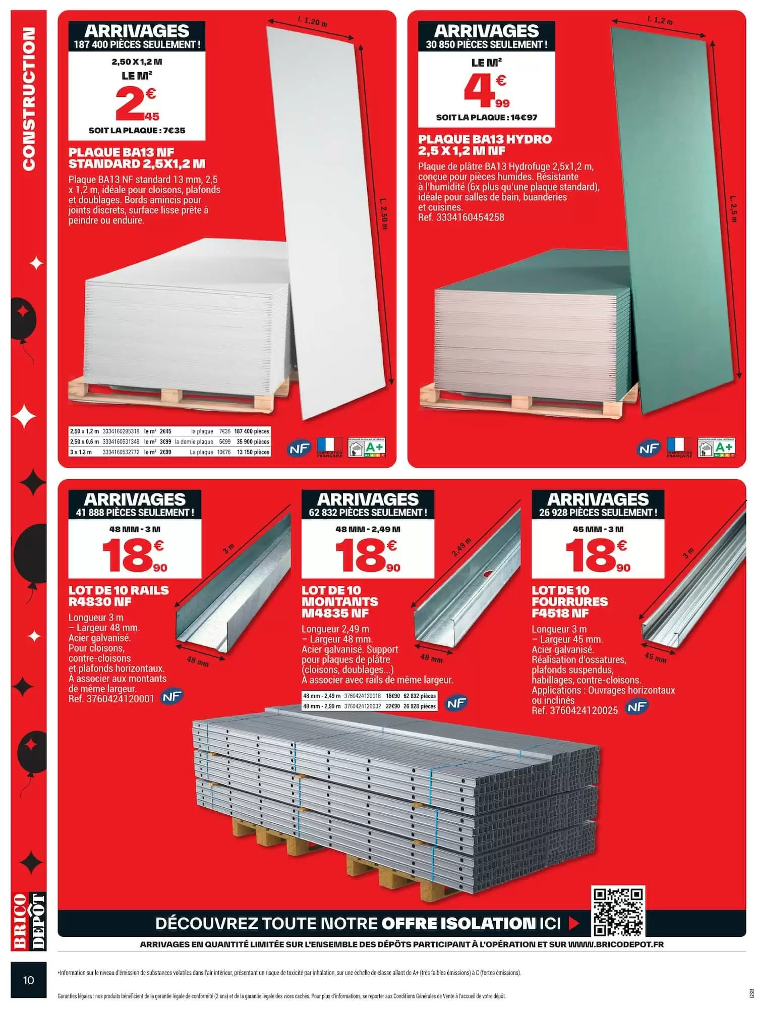 Prospectus promotionnel Brico Dépôt valable à partir du 16/10/2026 - Page 10.