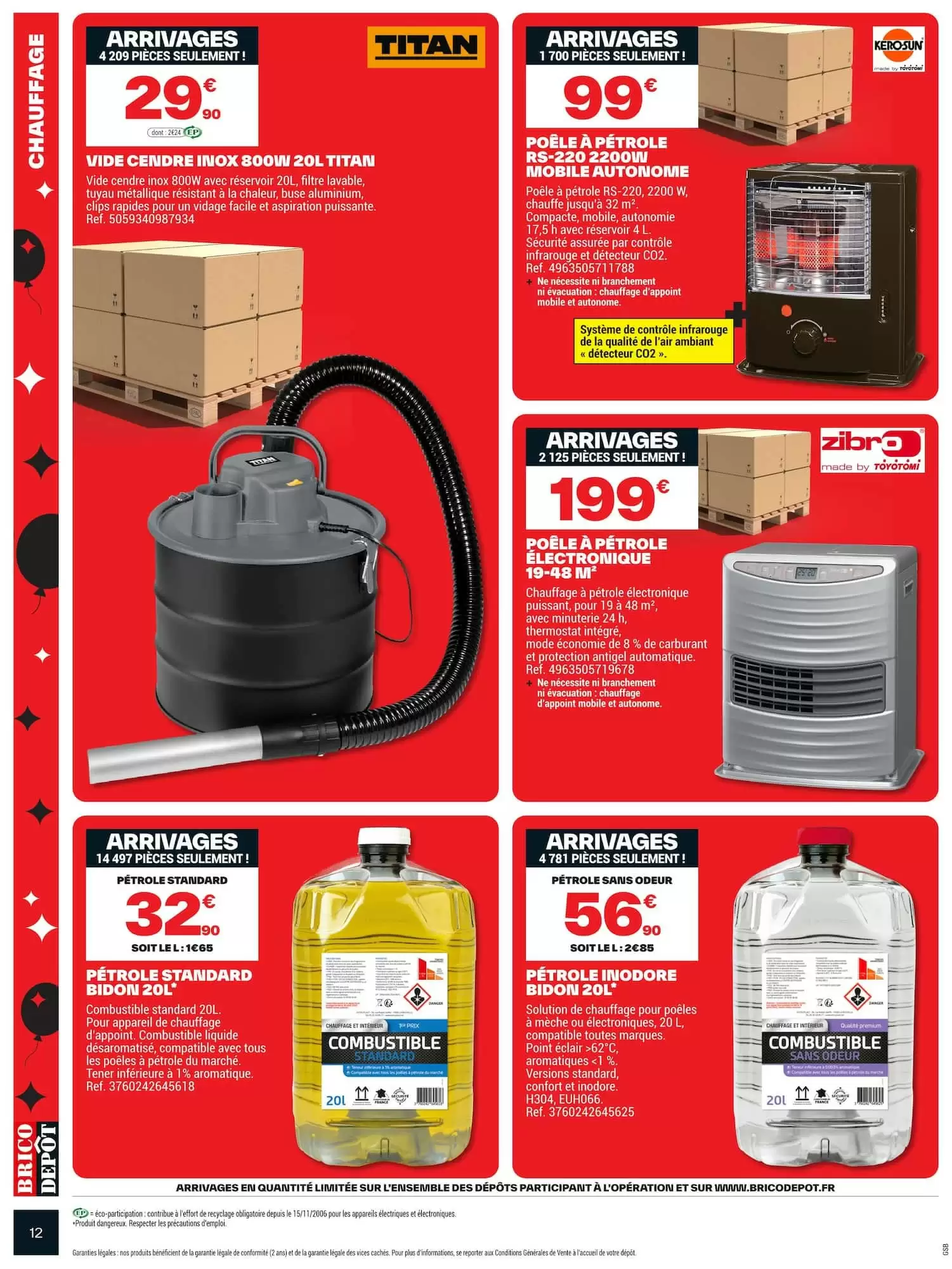Prospectus promotionnel Brico Dépôt valable à partir du 16/10/2026 - Page 12.