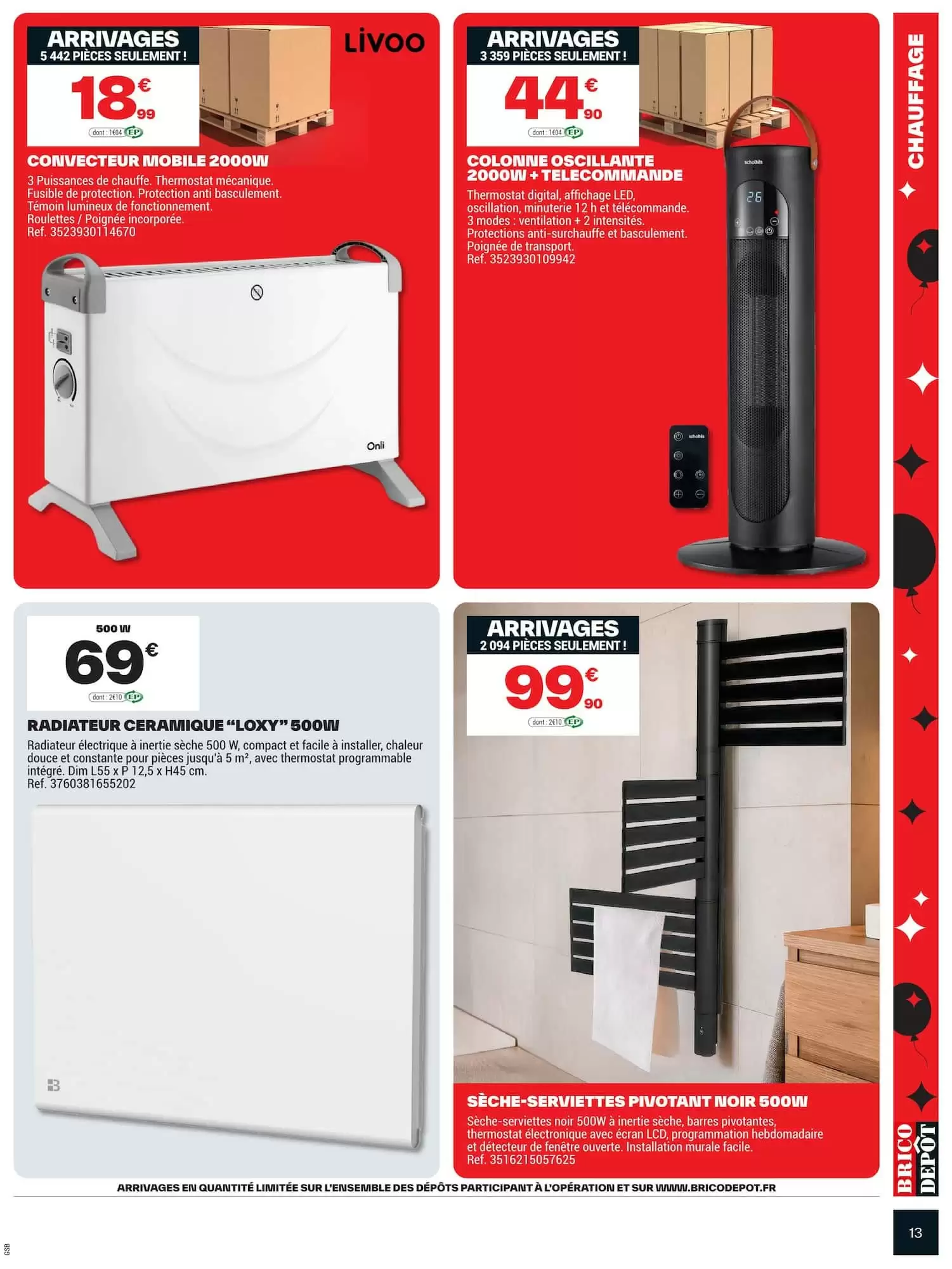 Prospectus promotionnel Brico Dépôt valable à partir du 16/10/2026 - Page 13.