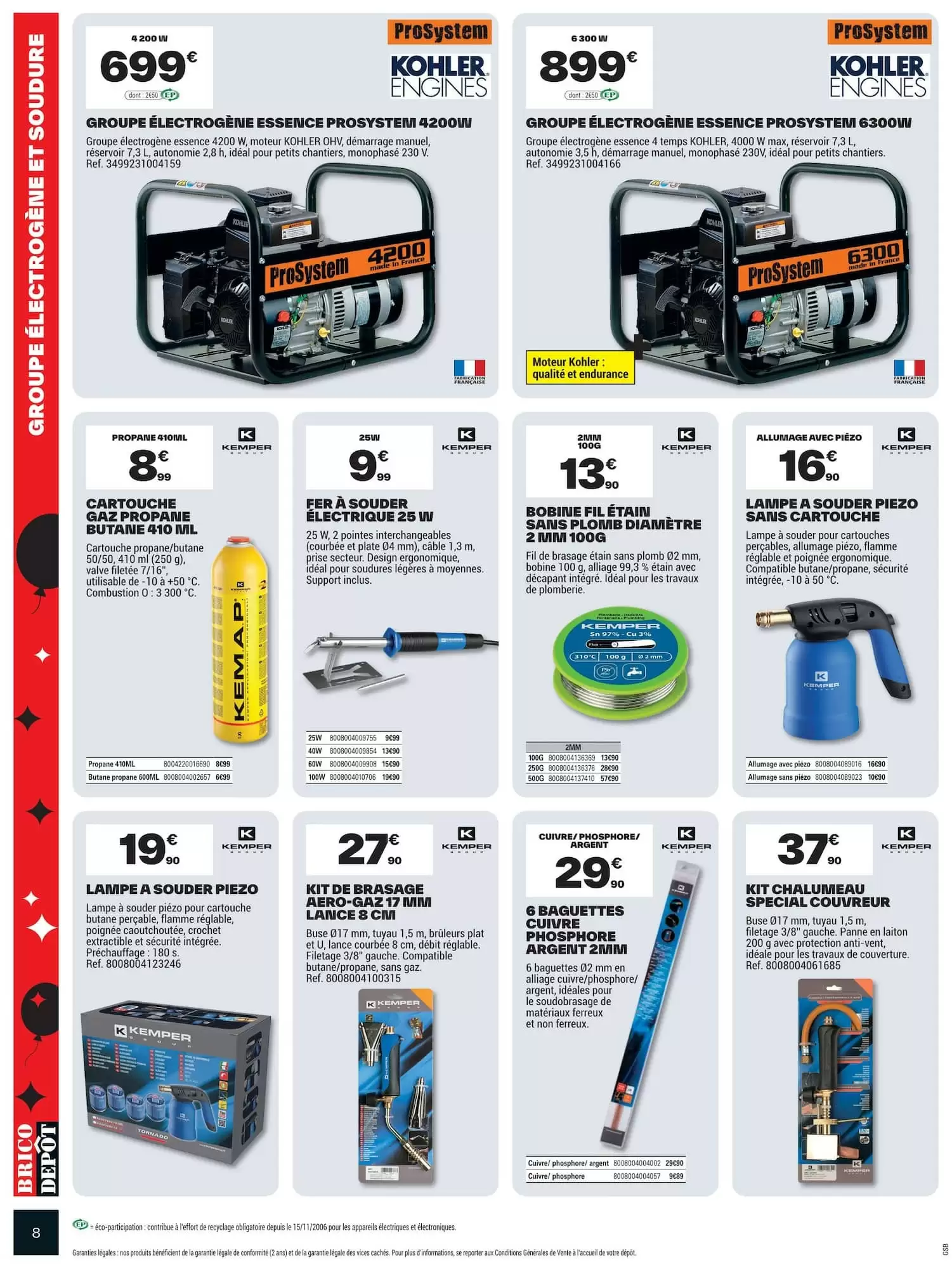 Prospectus promotionnel Brico Dépôt valable à partir du 16/10/2026 - Page 8.