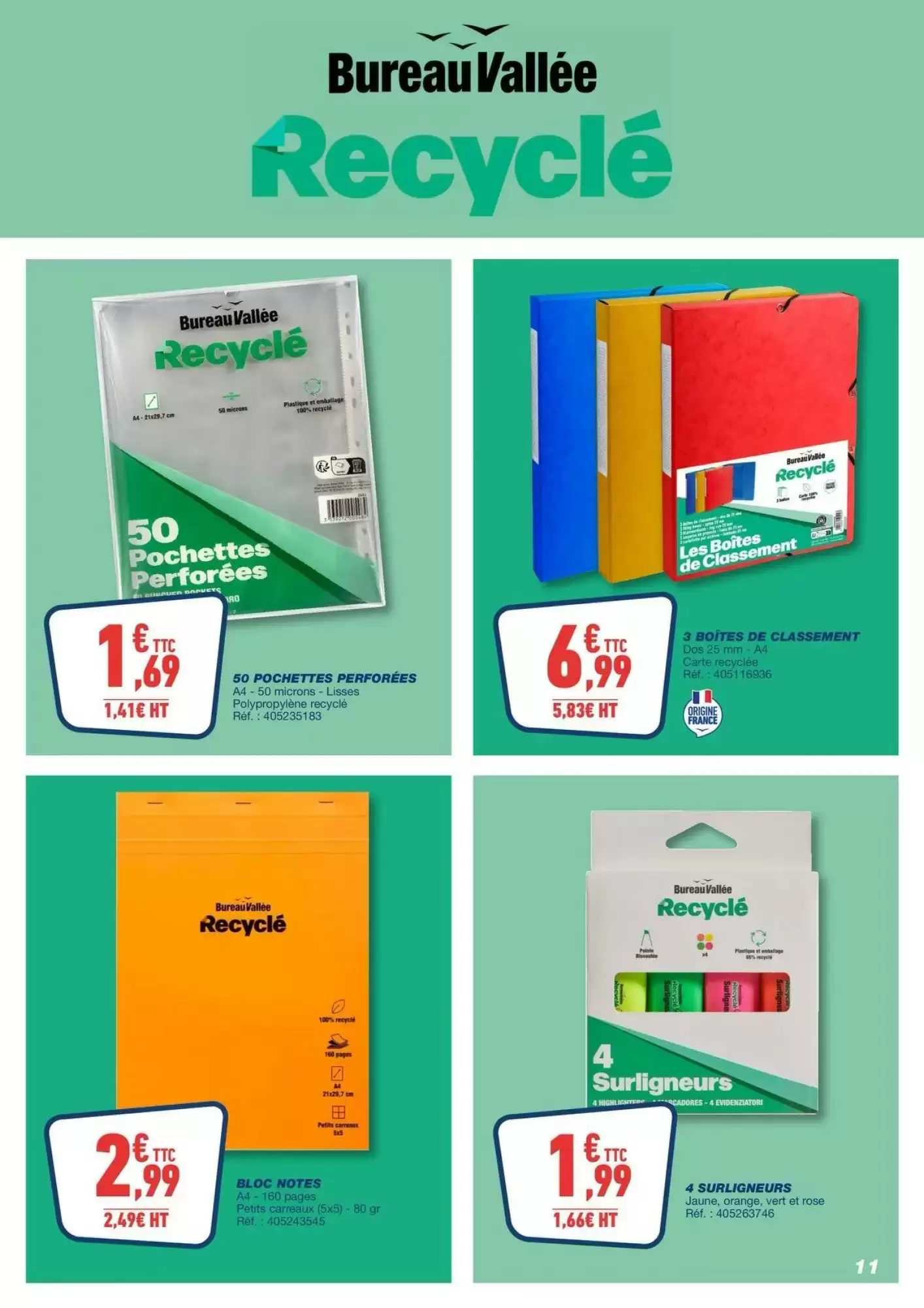 Prospectus promotionnel Bureau Vallée valable à partir du 18/10/2026 - Page 11.