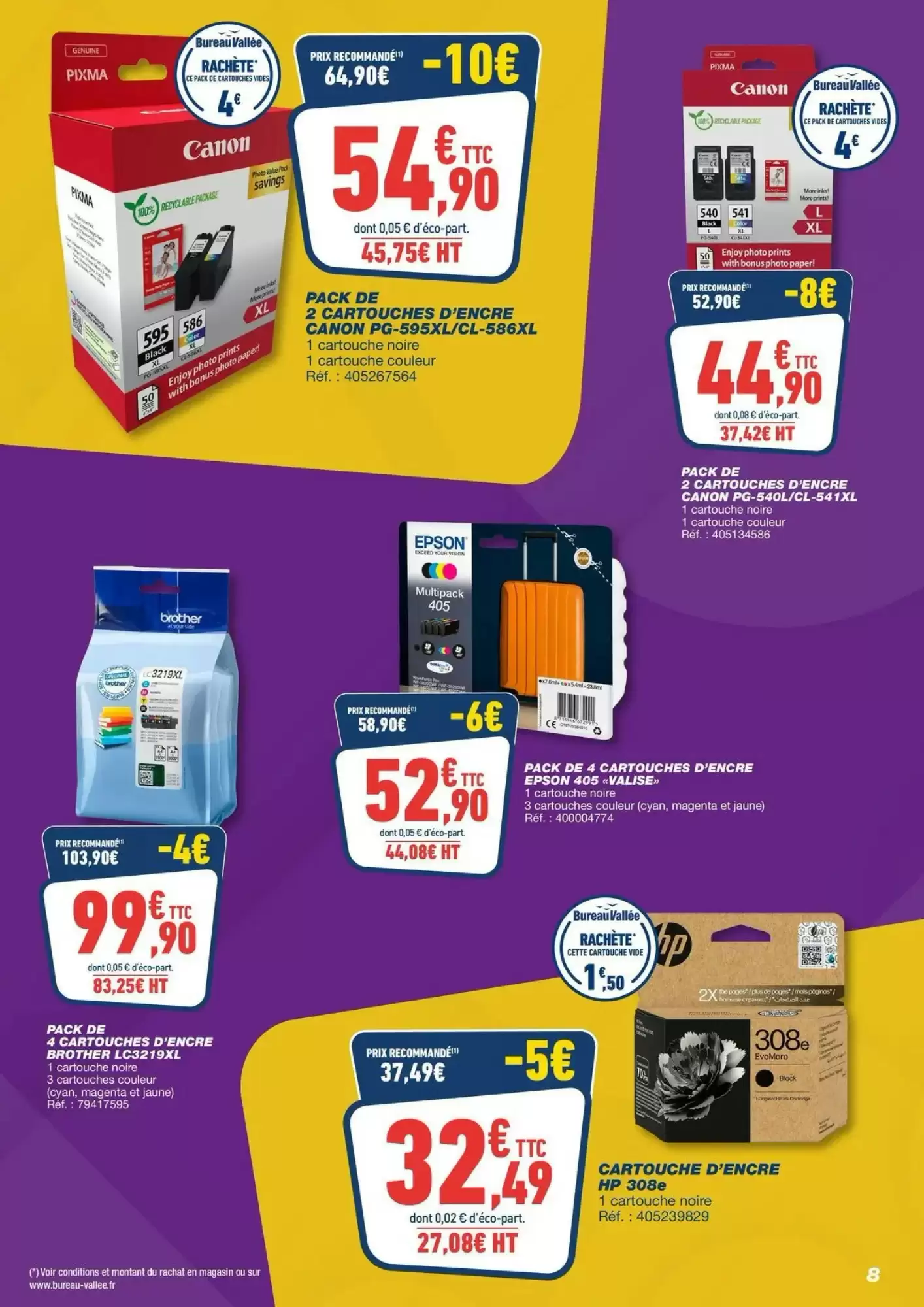 Prospectus promotionnel Bureau Vallée valable à partir du 18/10/2026 - Page 8.