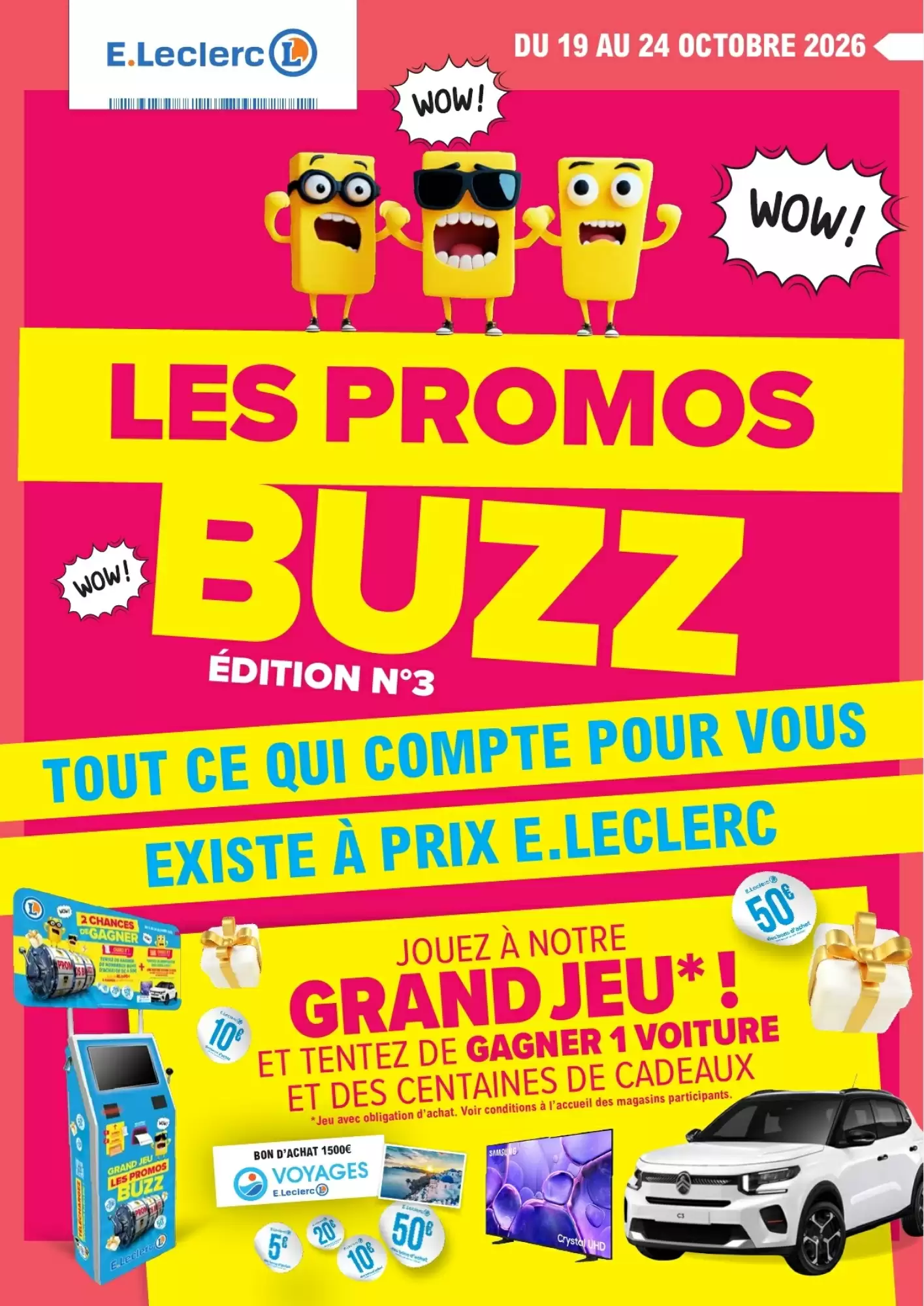 Prospectus promotionnel E.Leclerc valable à partir du 19/10/2026 - Page 1.