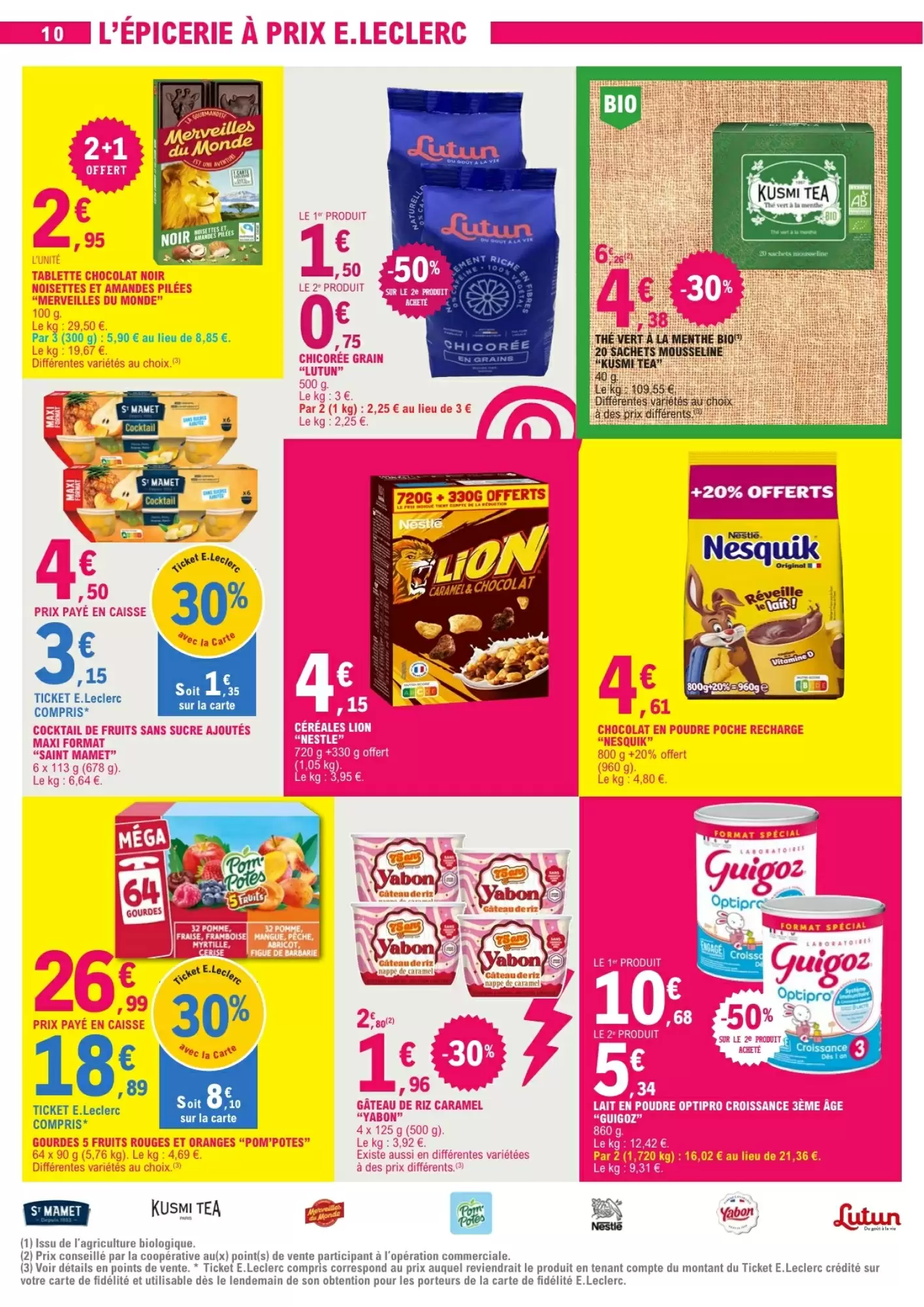 Prospectus promotionnel E.Leclerc valable à partir du 19/10/2026 - Page 10.
