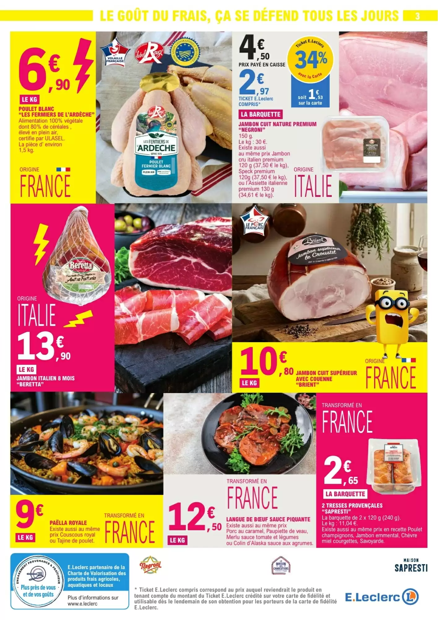 Prospectus promotionnel E.Leclerc valable à partir du 19/10/2026 - Page 3.