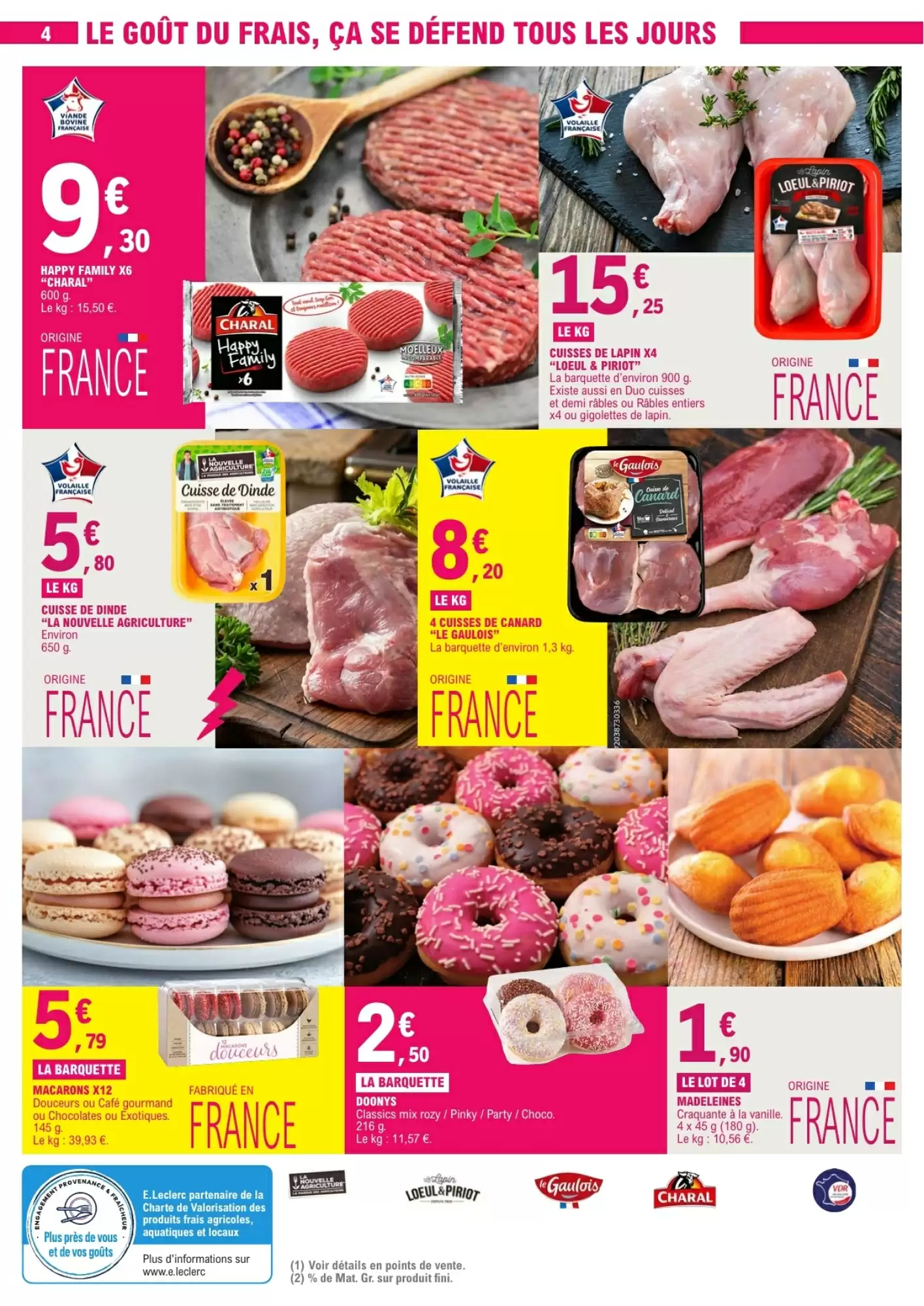 Prospectus promotionnel E.Leclerc valable à partir du 19/10/2026 - Page 4.
