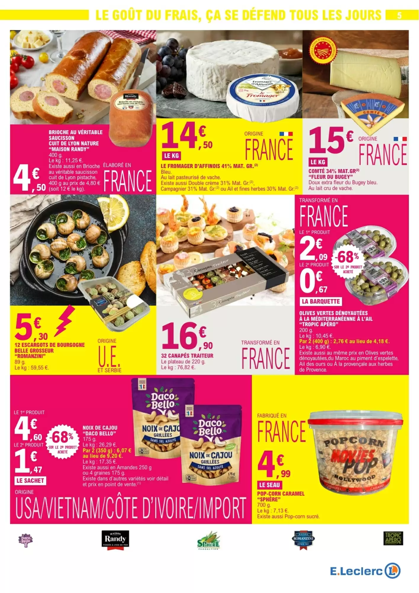 Prospectus promotionnel E.Leclerc valable à partir du 19/10/2026 - Page 5.