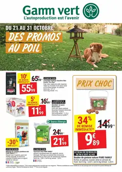Prospectus promotionnel Gamm vert valable à partir du 19/10/2026