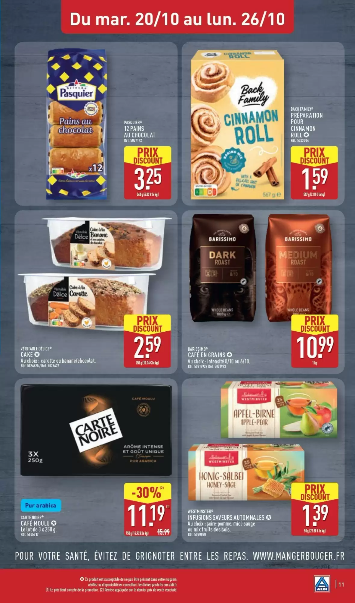 Prospectus promotionnel ALDI valable à partir du 20/10/2026 - Page 13.