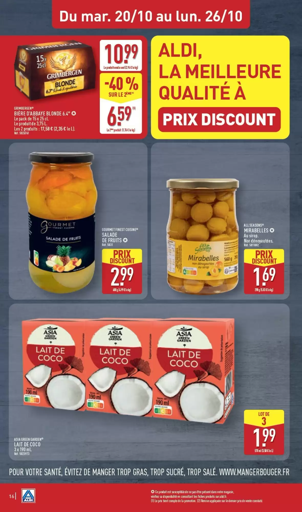 Prospectus promotionnel ALDI valable à partir du 20/10/2026 - Page 18.