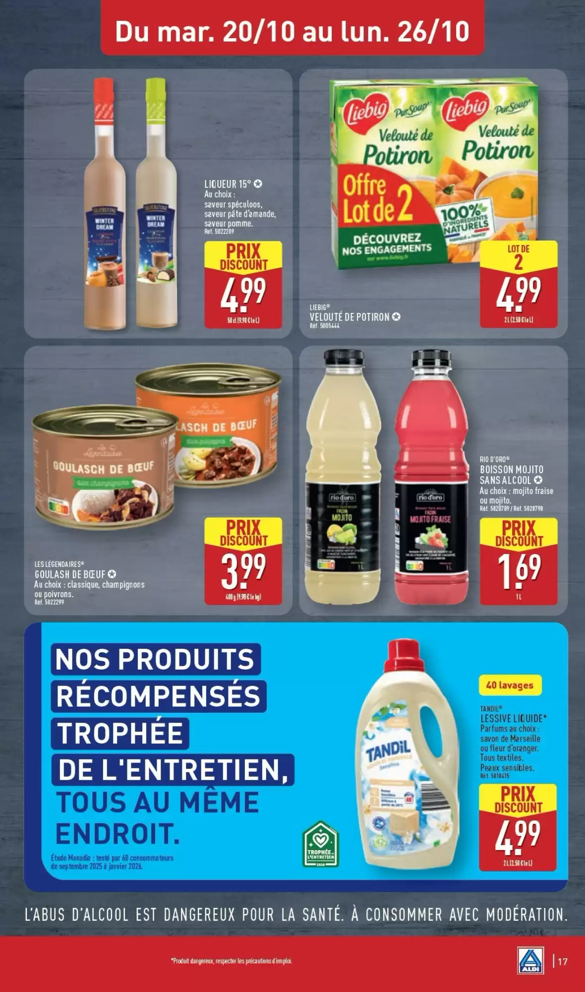 Prospectus promotionnel ALDI valable à partir du 20/10/2026 - Page 19.