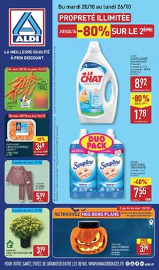Prospectus promotionnel ALDI valable à partir du 20/10/2026